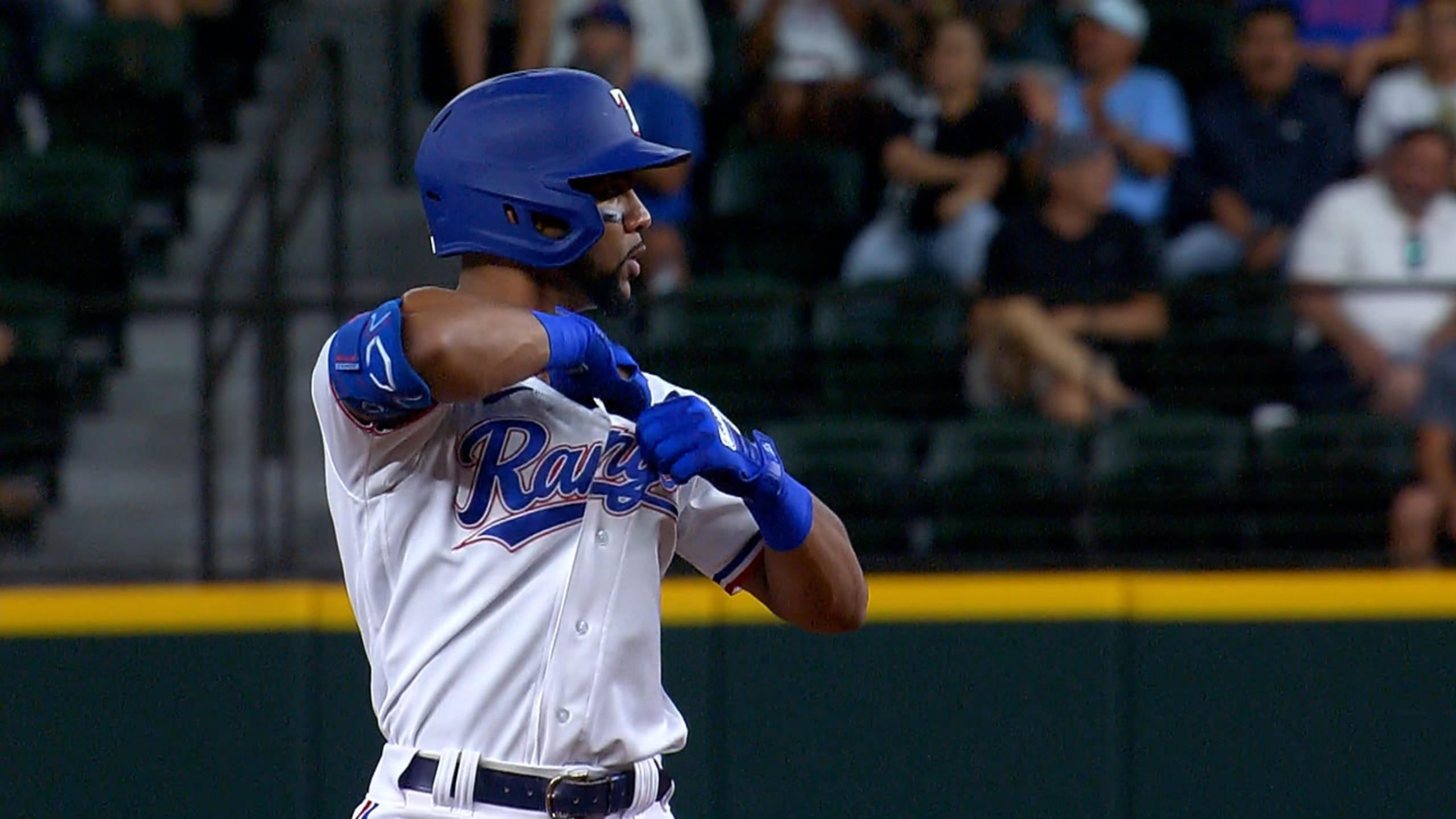 Leody Taveras' RBI double