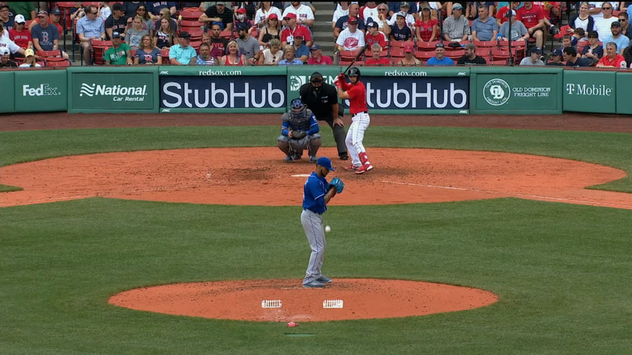 Red Sox score on balk