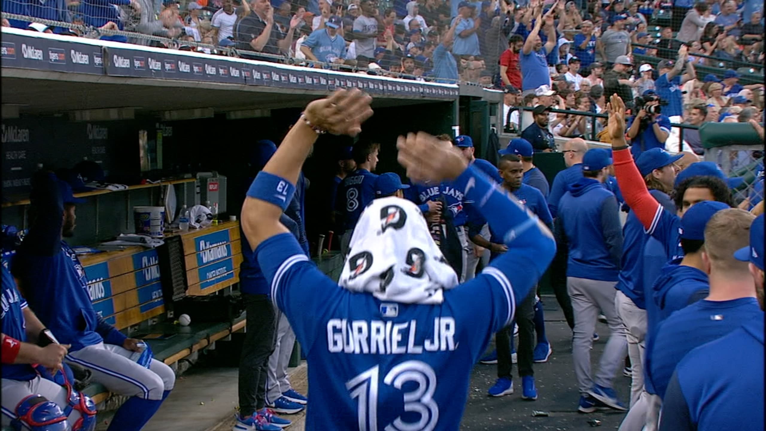 Blue Jays score four in the 2nd