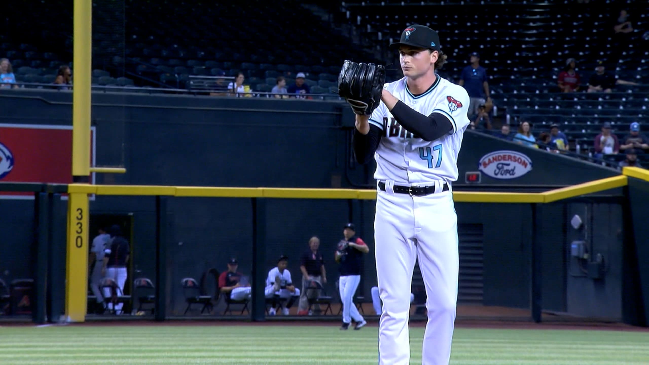 Tommy Henry's three strikeouts