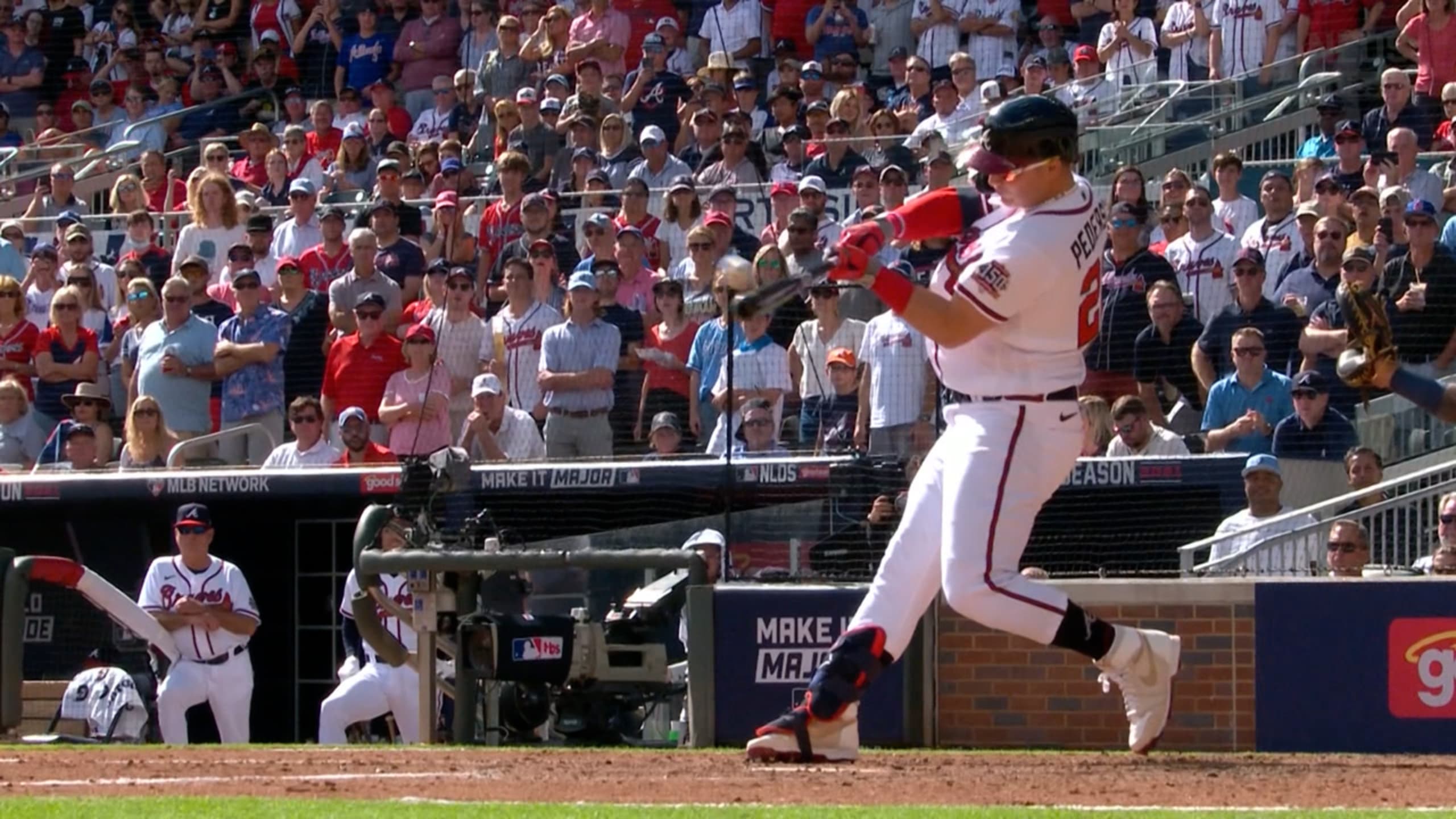 Why does Joc Pederson wear pearls?