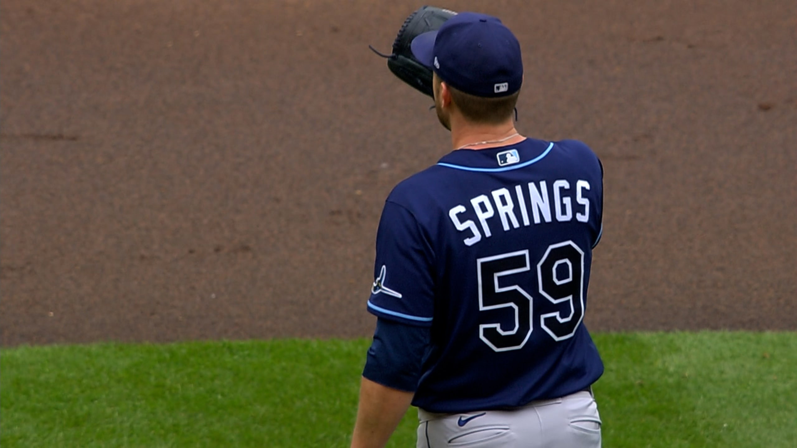 Jeffrey Springs' five strikeouts