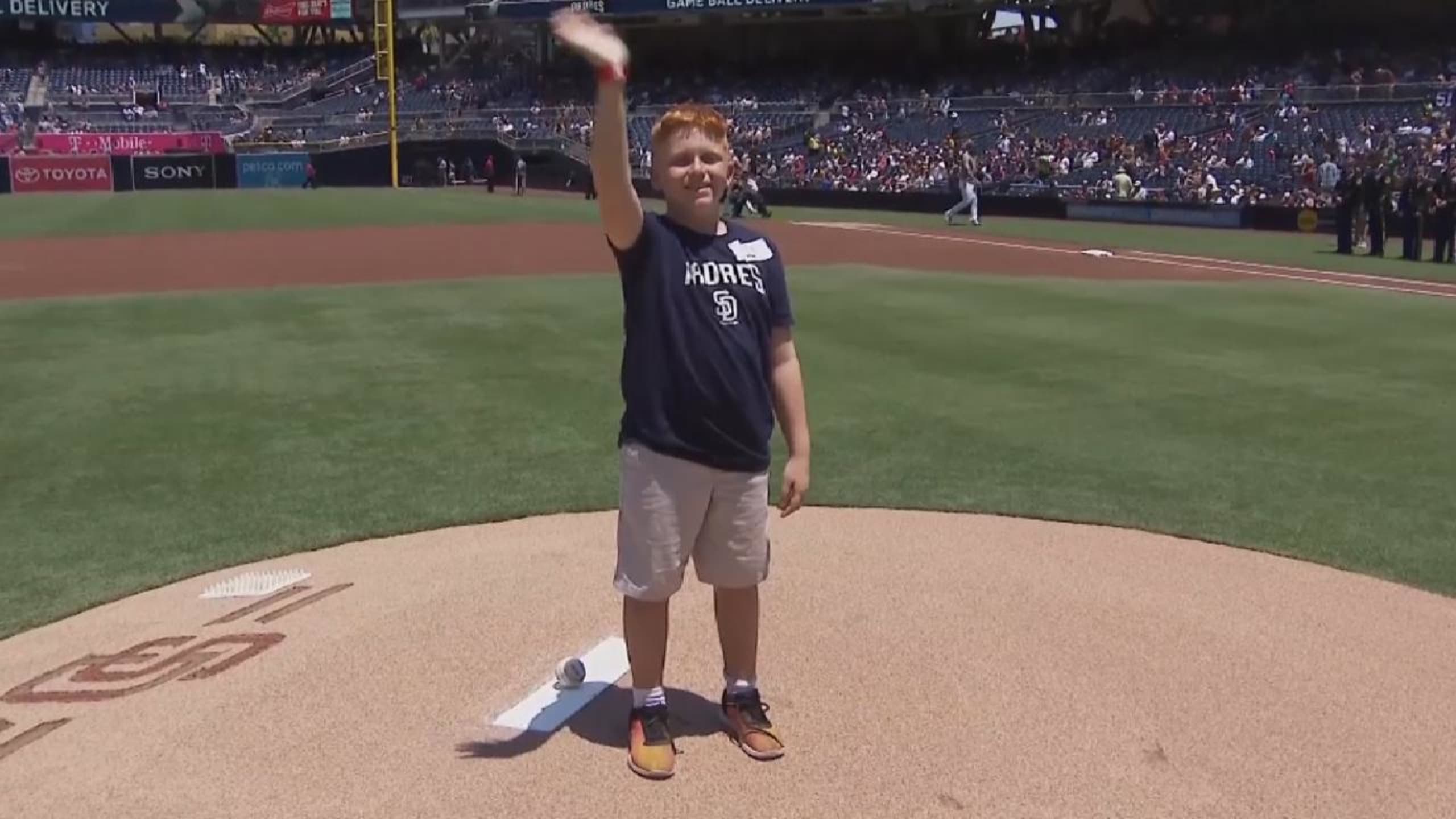 7/29/18 Game Ball Delivery Josh