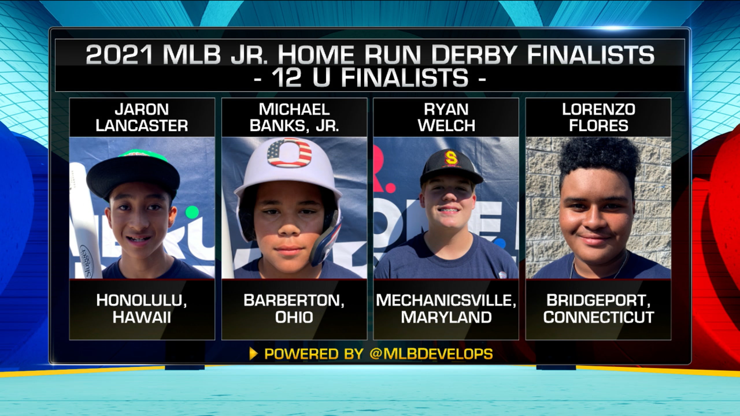 Jr Home Run Derby Finalists