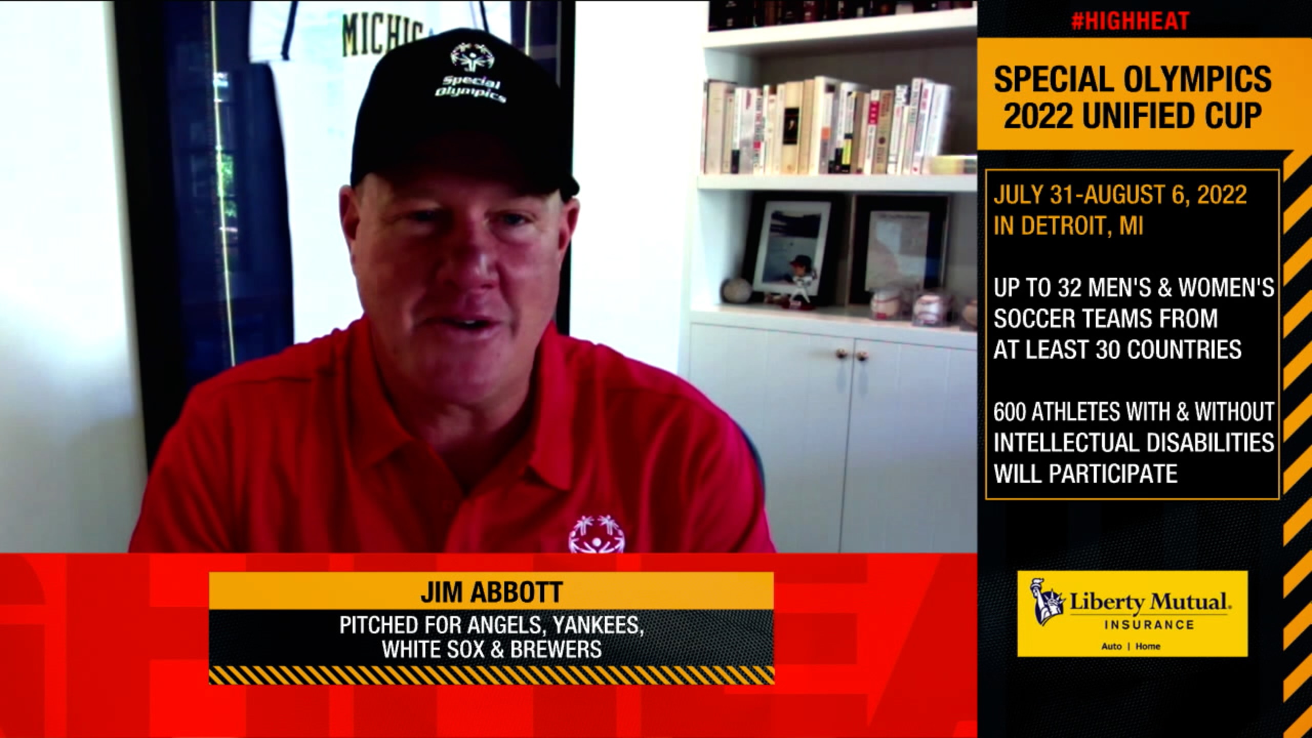 Jim Abbott Joins High Heat