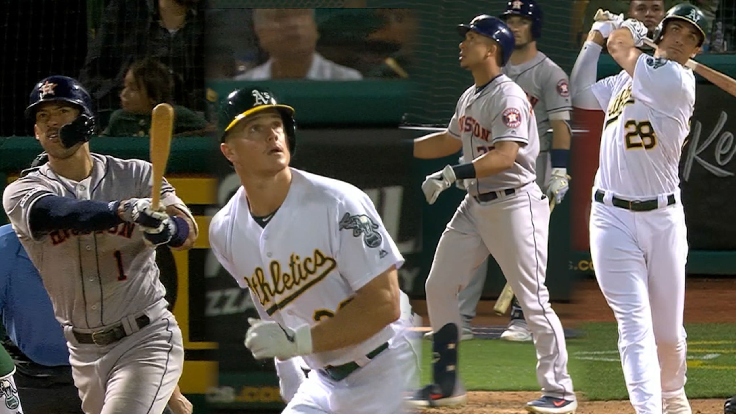 Se vive un Home Run Derby en el Coliseo de Oakland