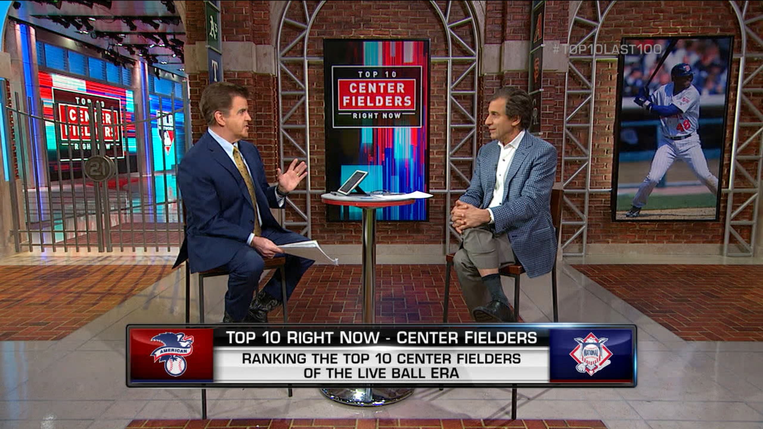 Ranking top 10 center fielders