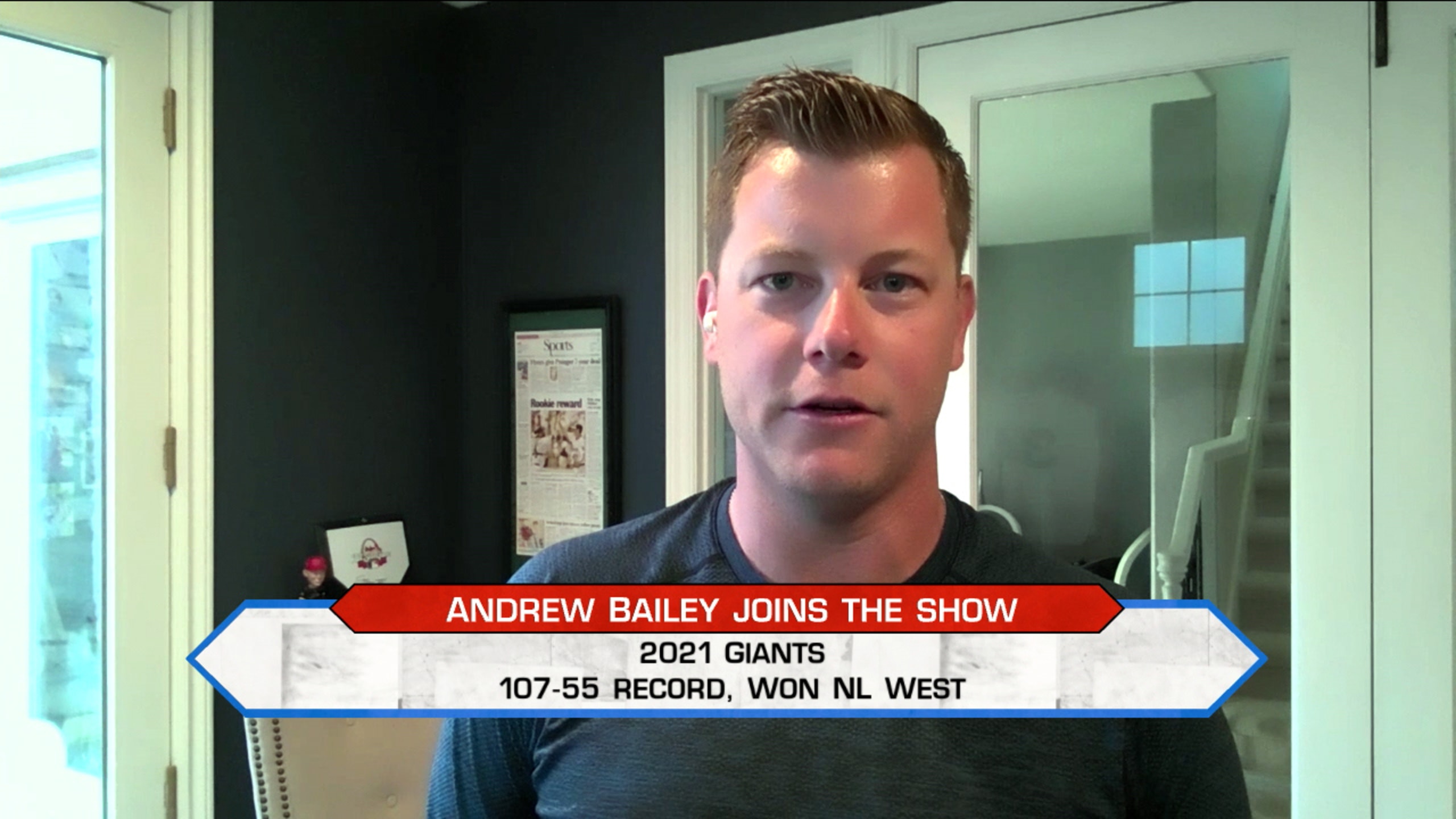 Andrew Bailey joins Hot Stove