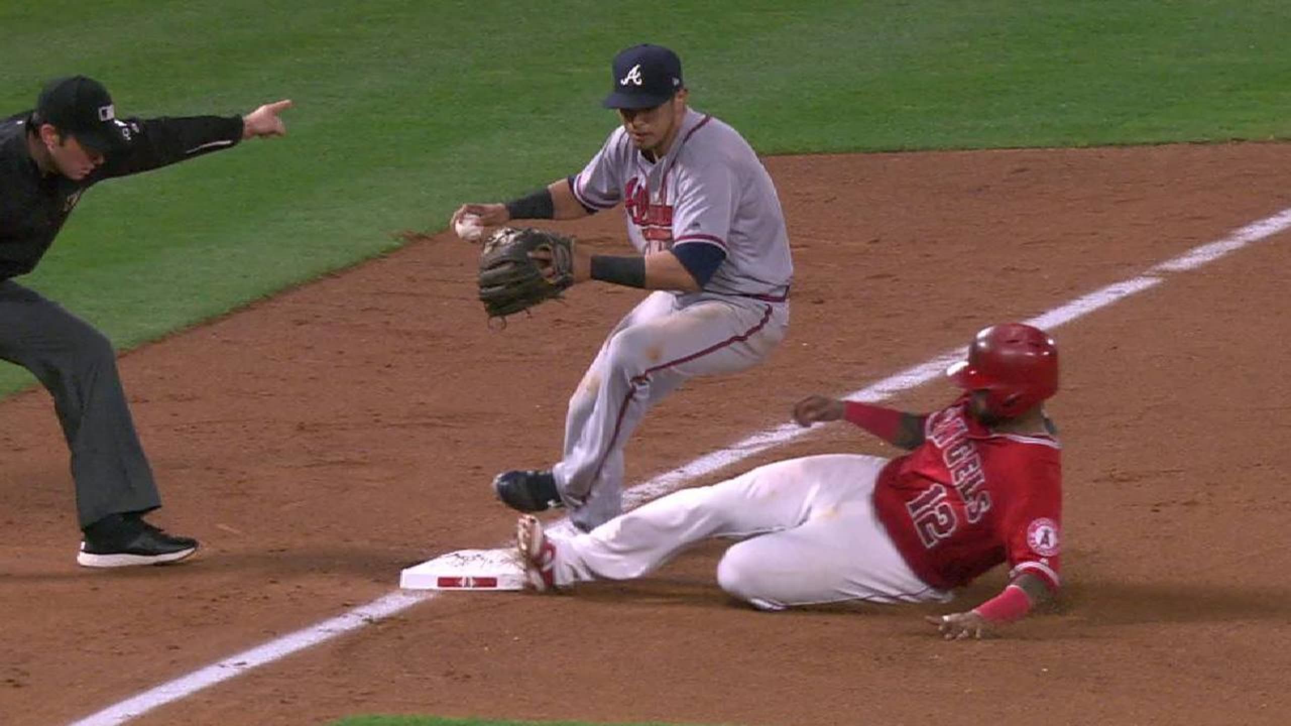 No slide violation confirmed