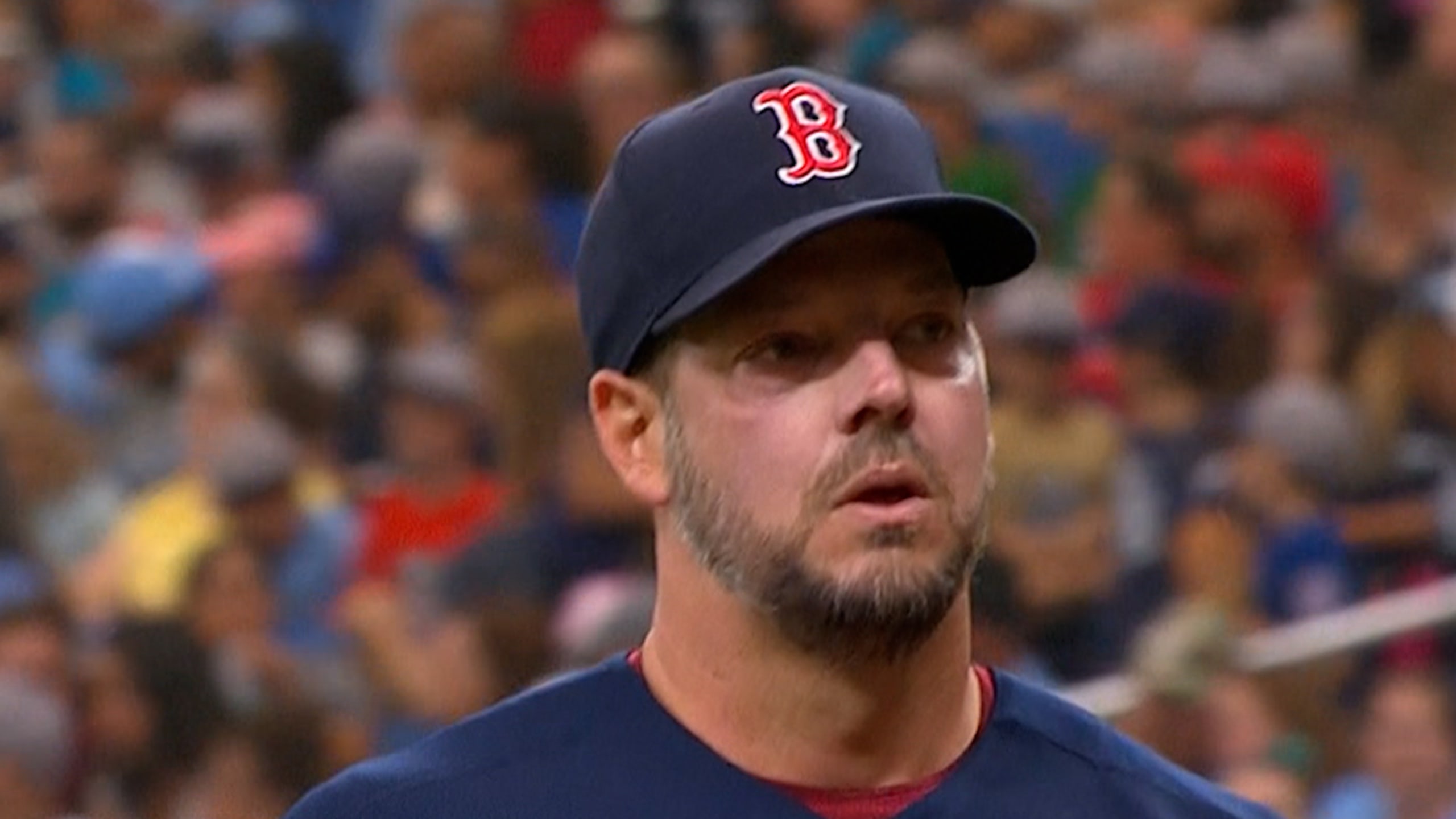 Rich Hill fans Kevin Kiermaier