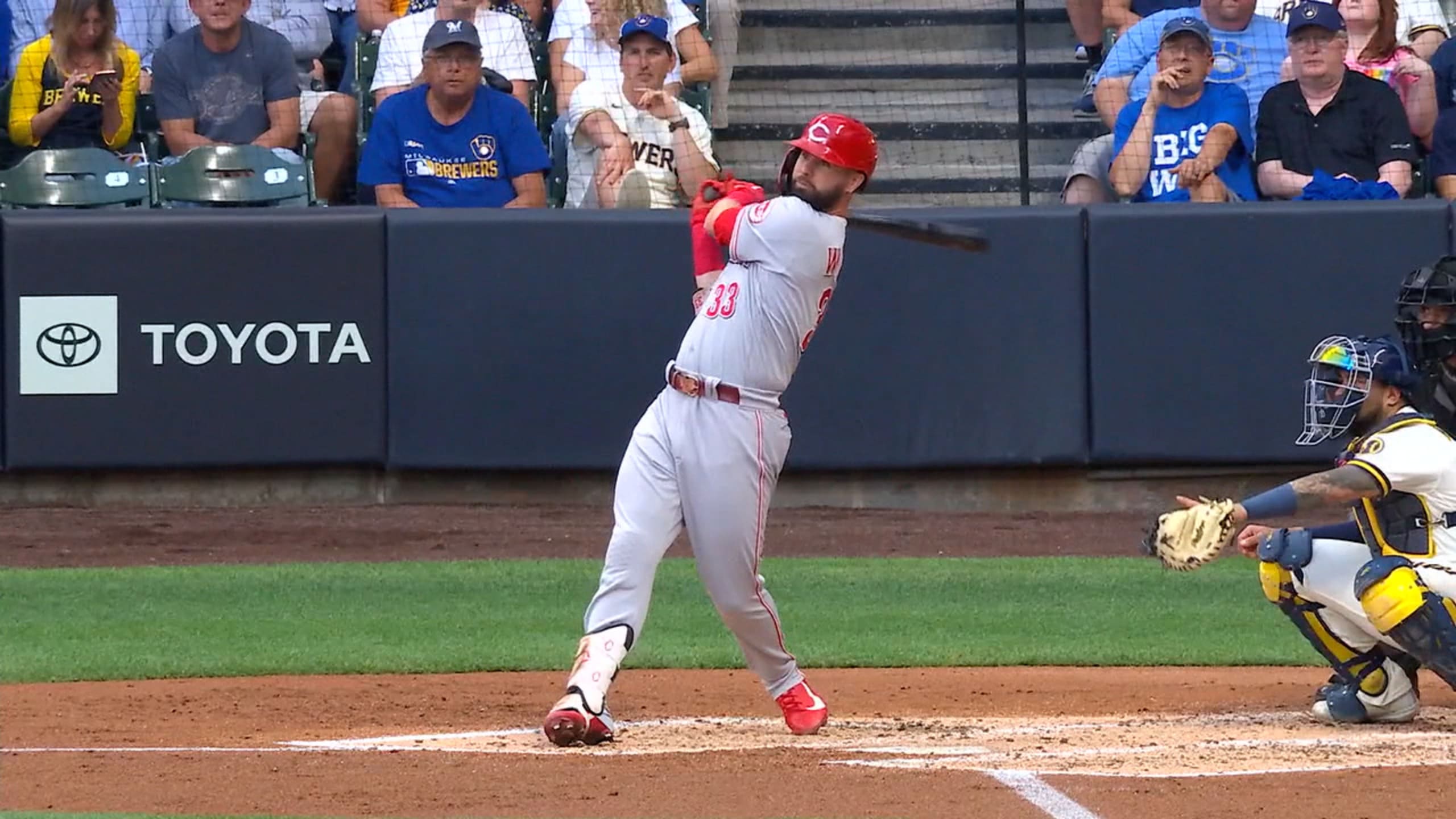 Tyler Stephenson Player Props: Reds vs. Brewers