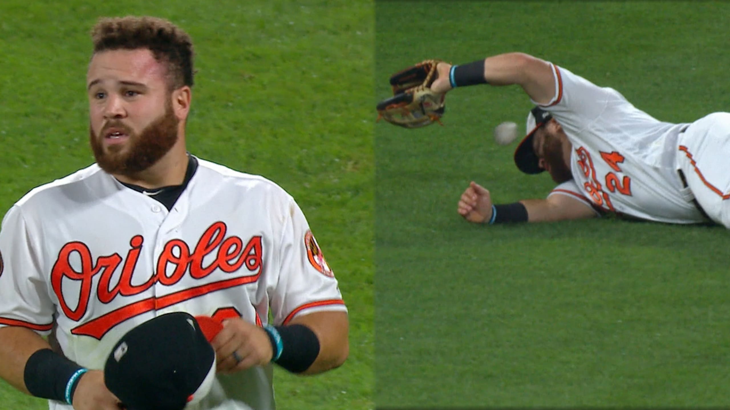 WATCH Orioles' DJ Stewart suffers concussion after getting hit in ...