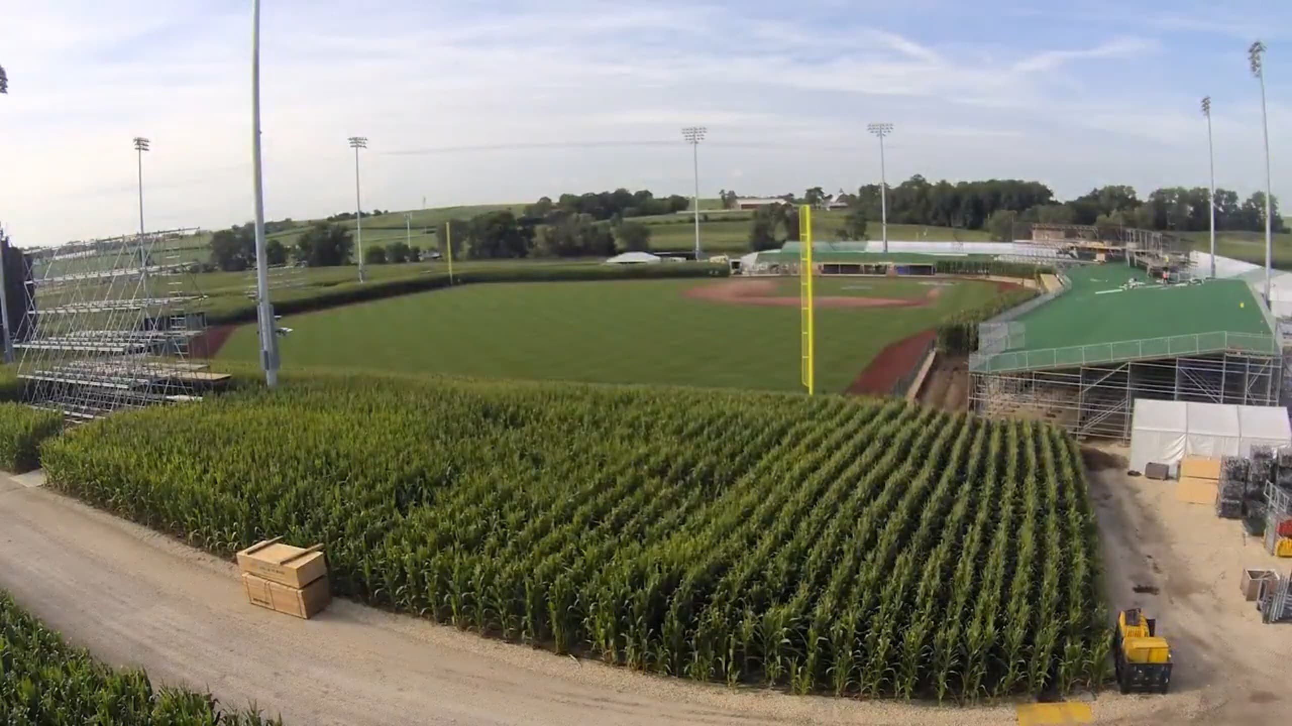 Field of Dreams Yankees, White Sox game