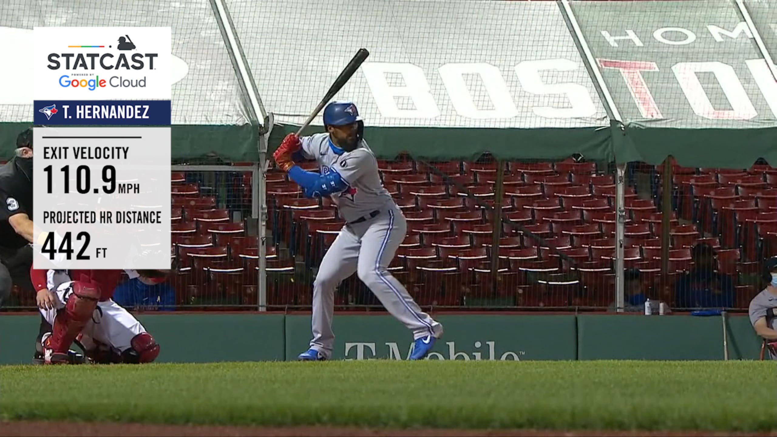 Teoscar Hernandez's first career homer came off Francisco Liriano