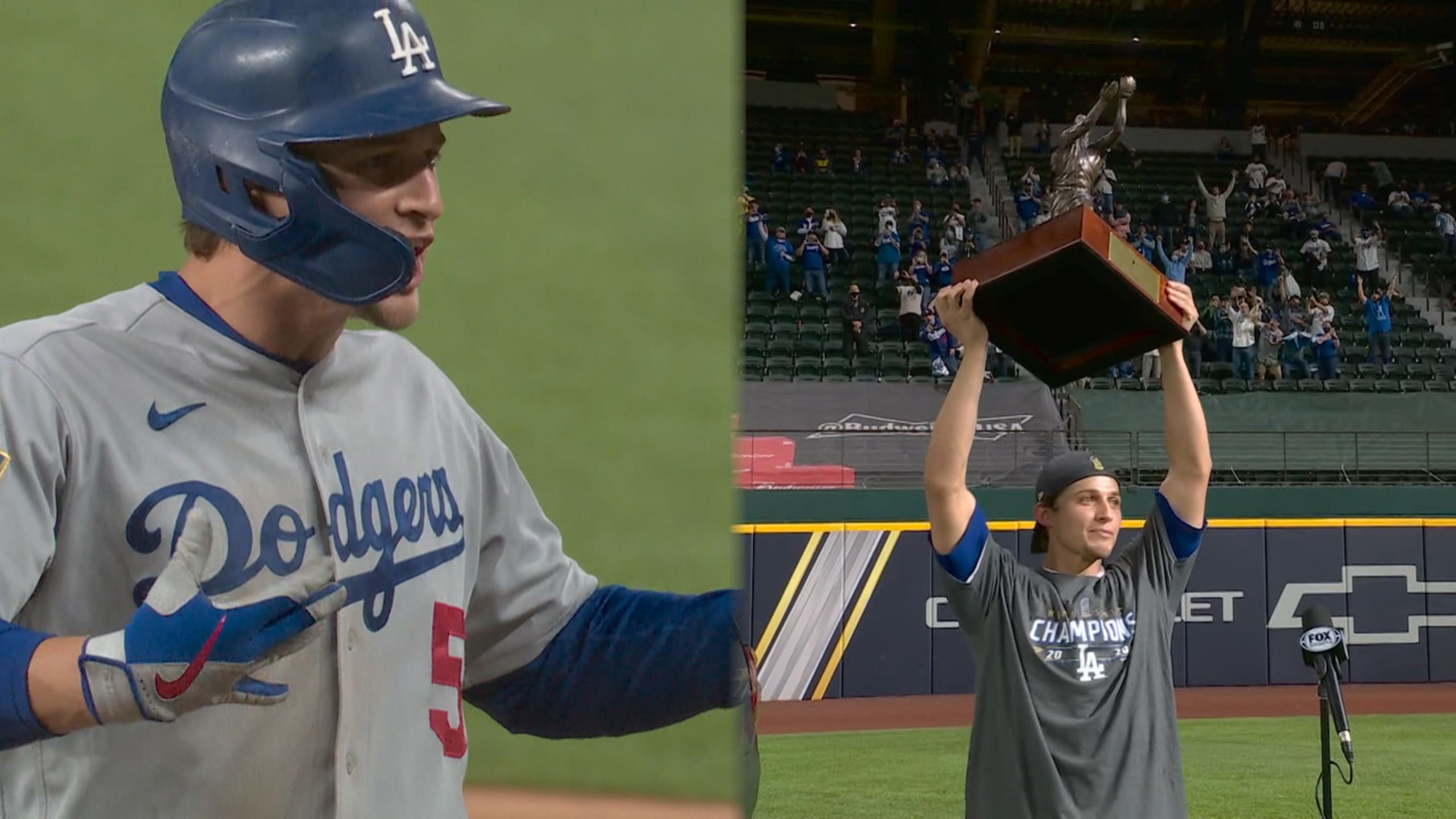 Dodgers shortstop Corey Seager wins NLCS MVP