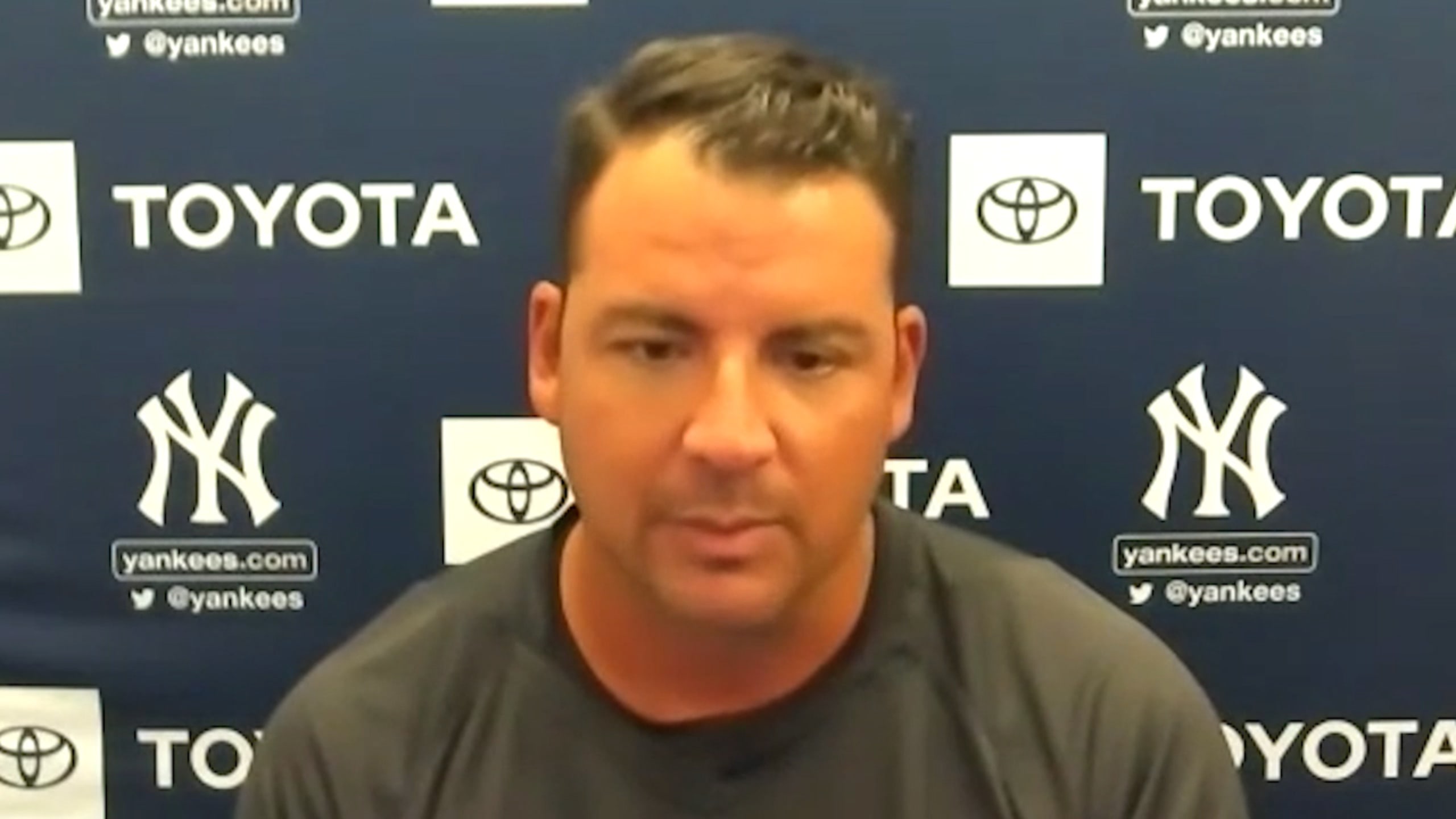 Garza on being firstbase coach