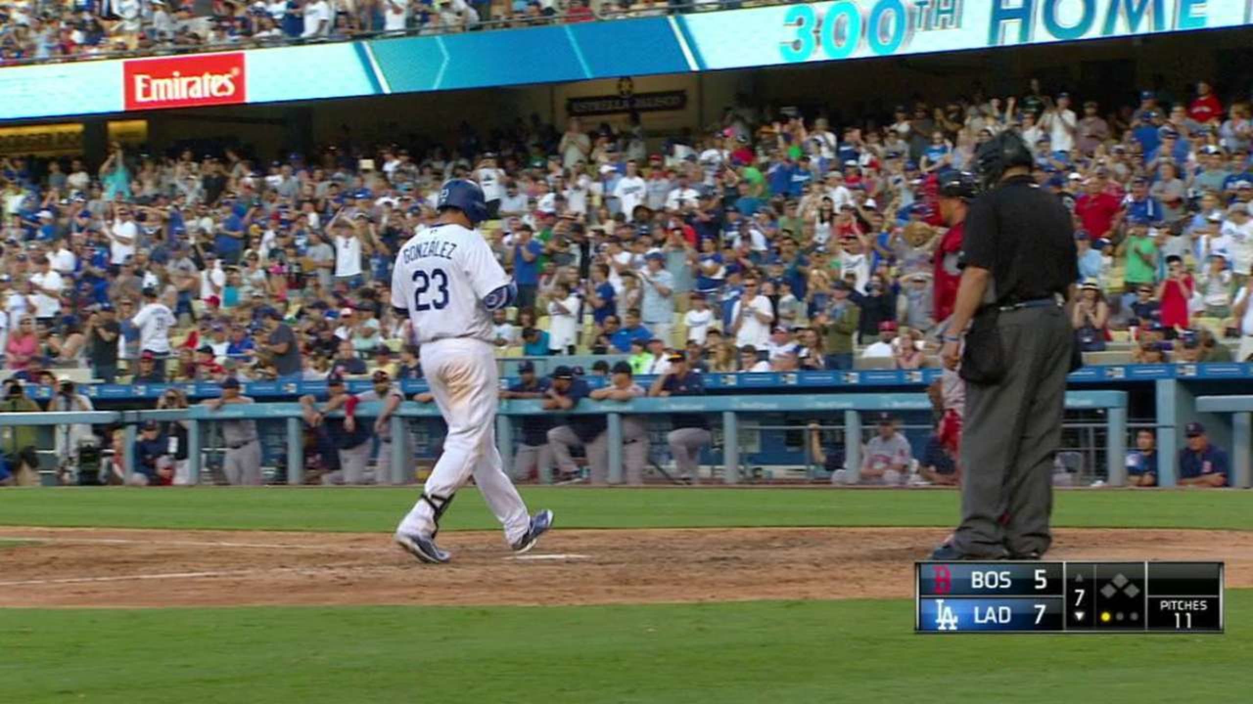 Adrian's 300th homer