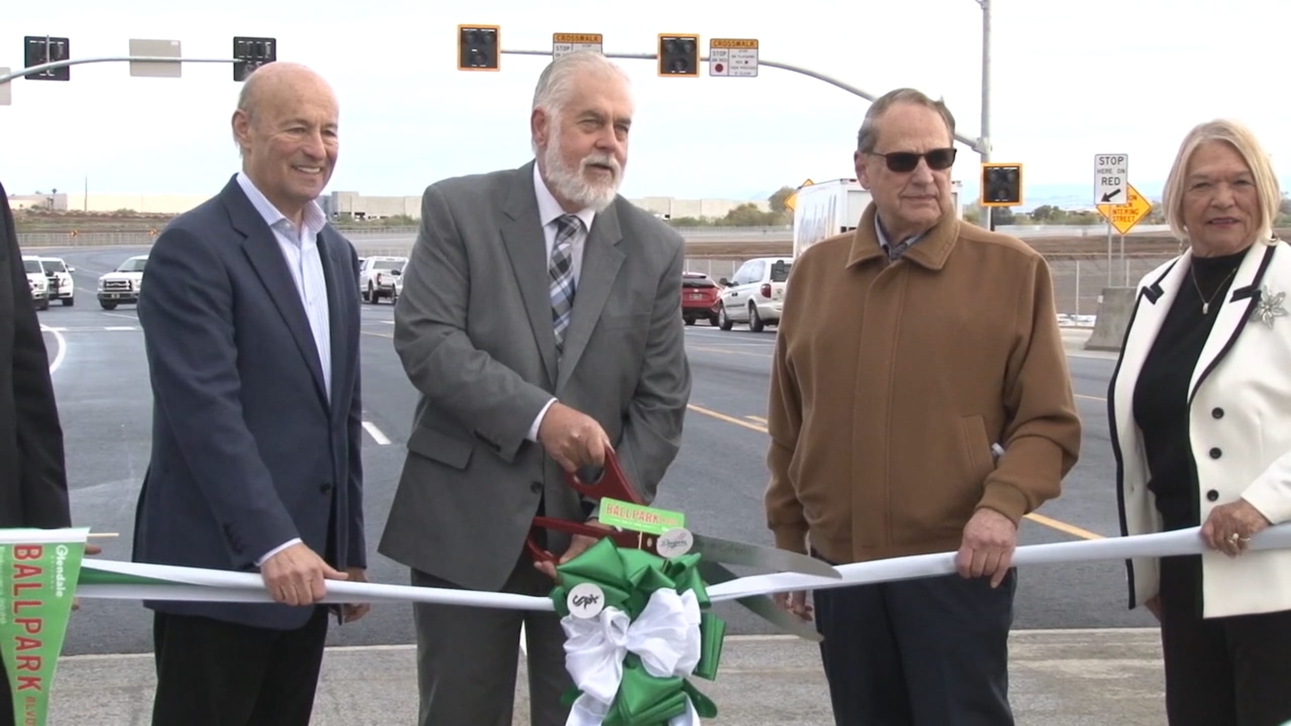 Ballpark Road being expanded