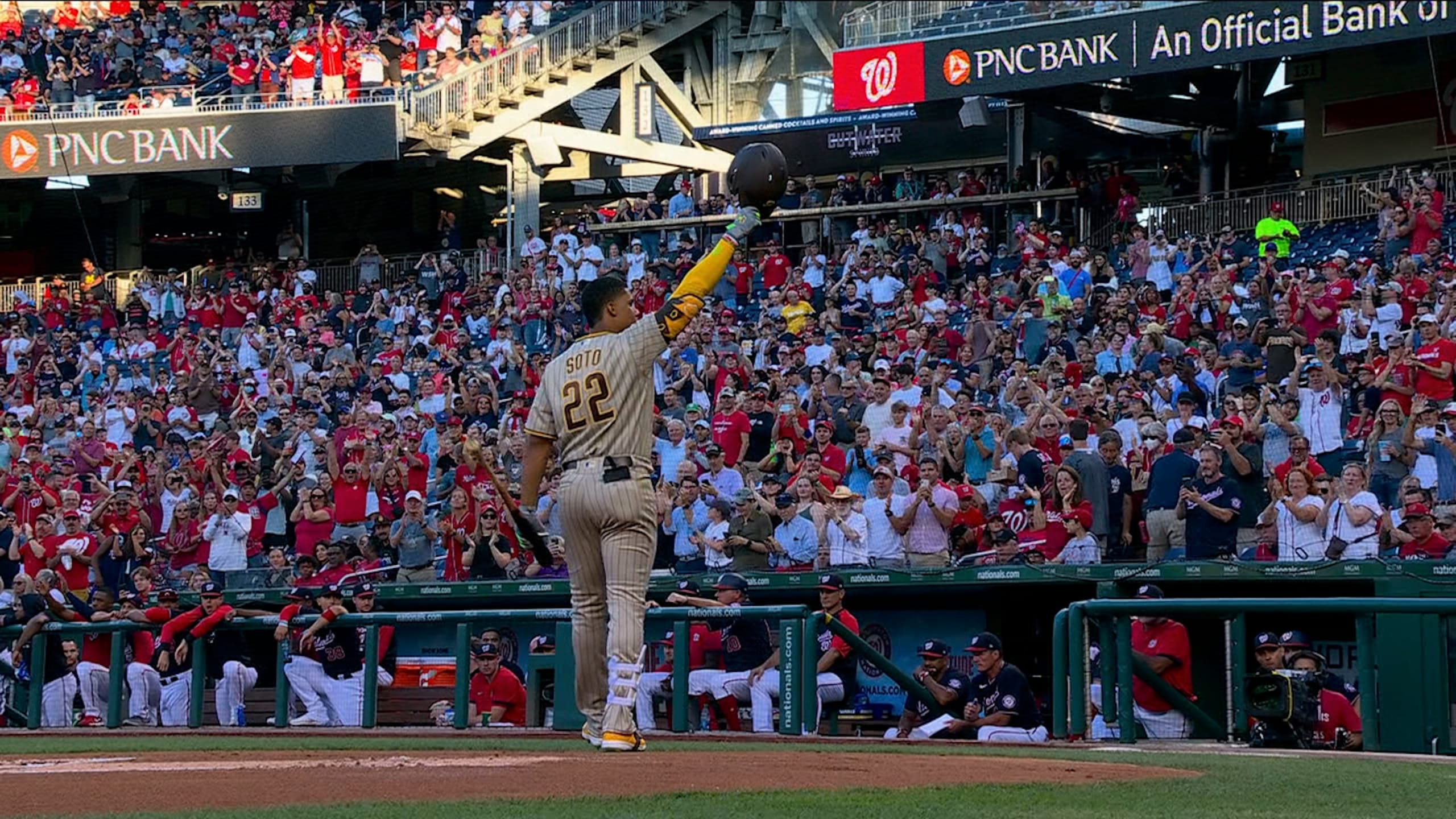 Juan Soto gets standing ovation