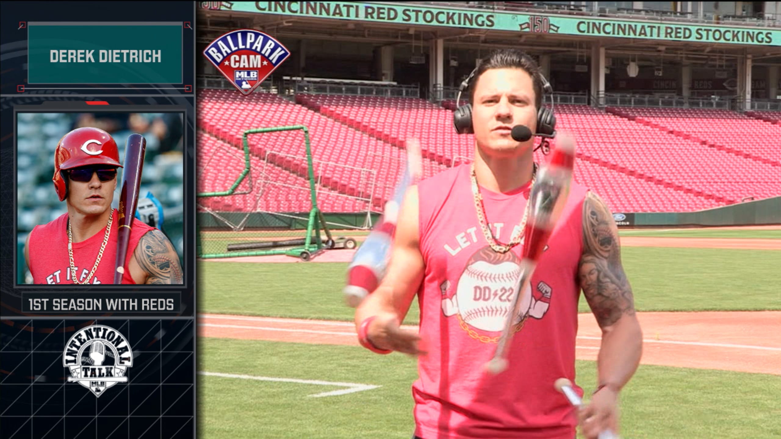 Derek Dietrich steals spotlight on Cincinnati Reds Opening Day