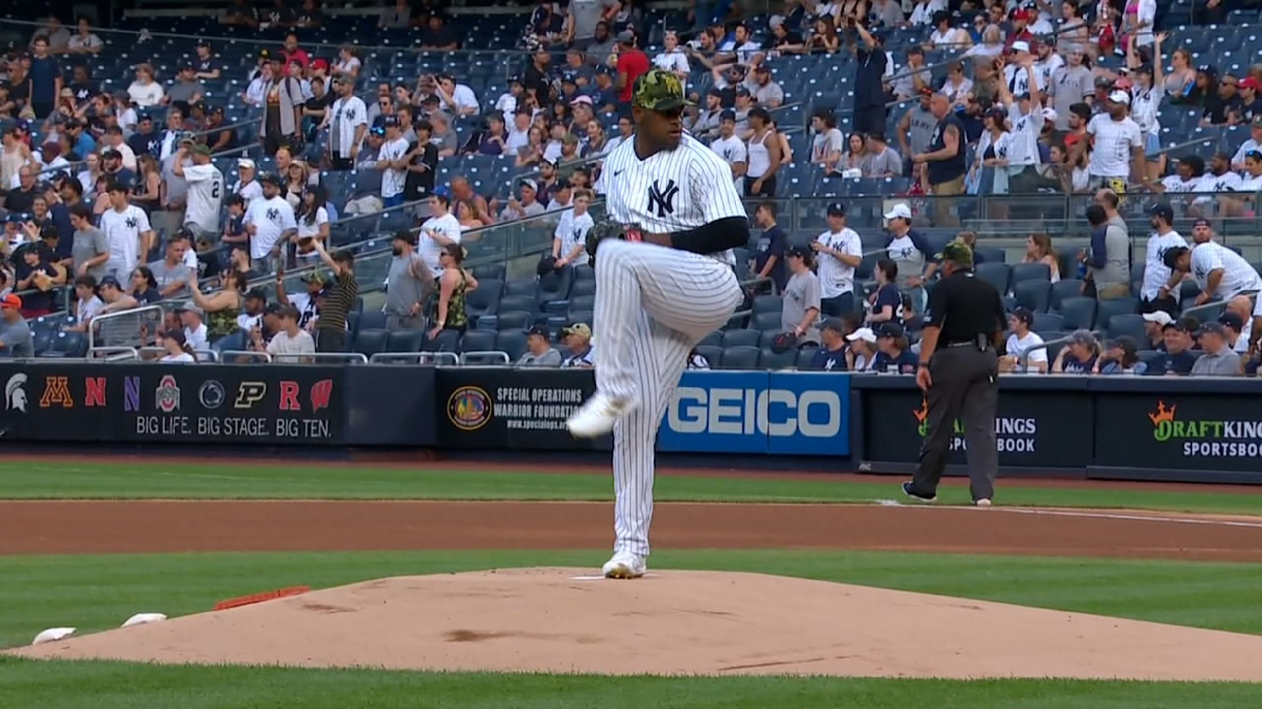 Luis Severino's five strikeouts