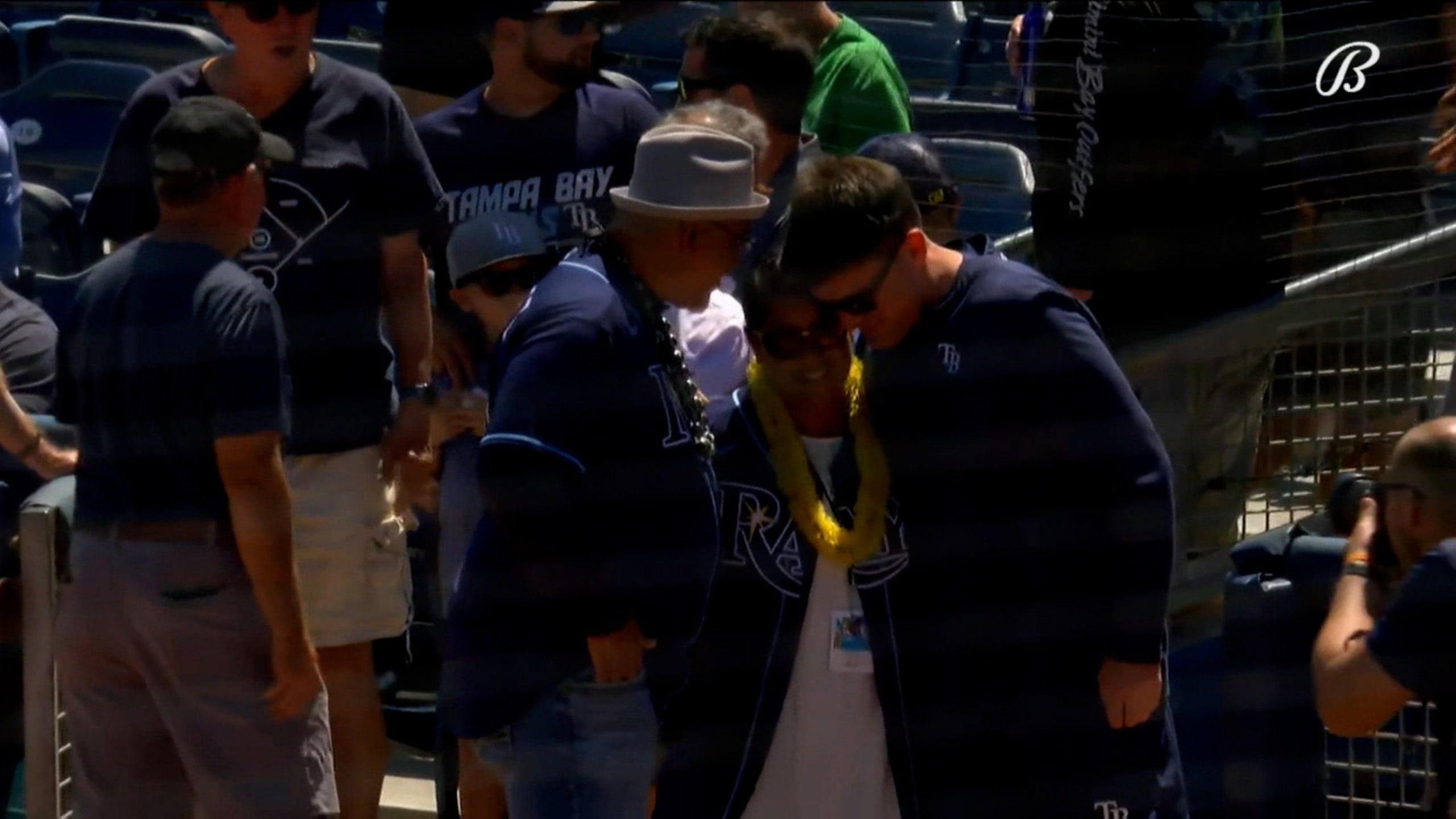 Rays on honoring Jean Ramirez