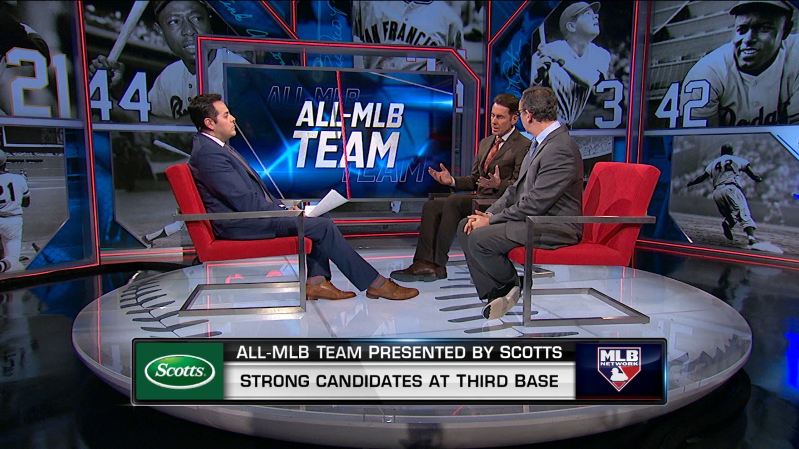 Evolution of the best 3rd basemen