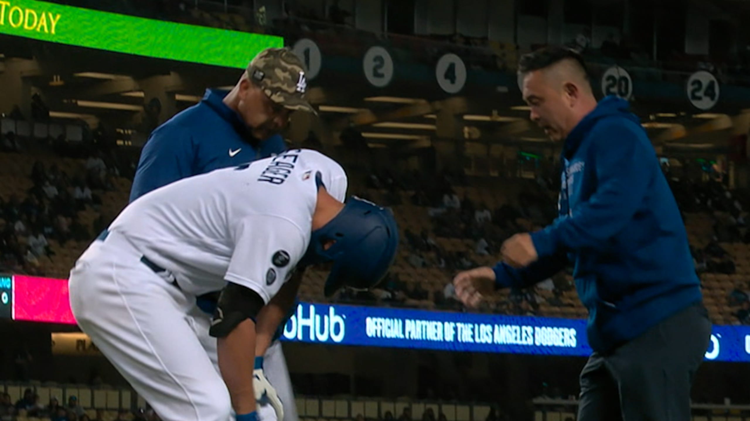 Dodgers' AJ Pollock returned from hamstring injury sooner than