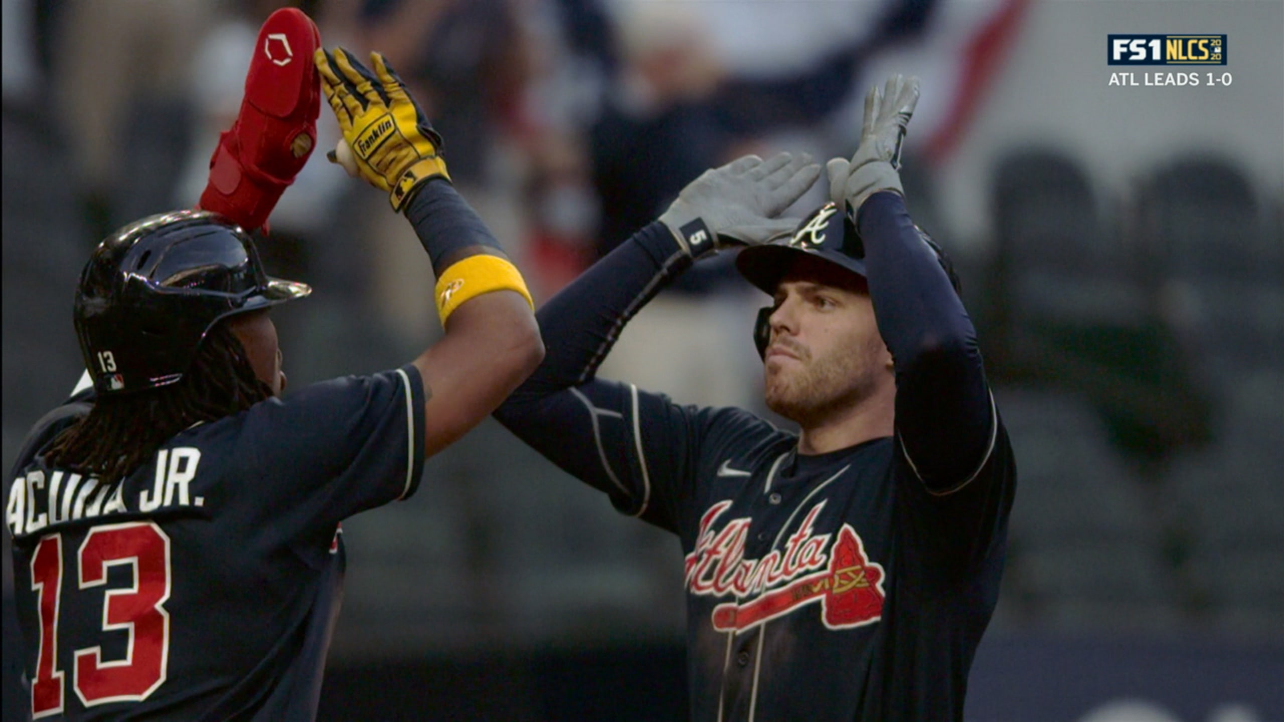 Cody Bellinger, Mookie Betts rally Dodgers, cut Atlanta's NLCS lead to 2-1  