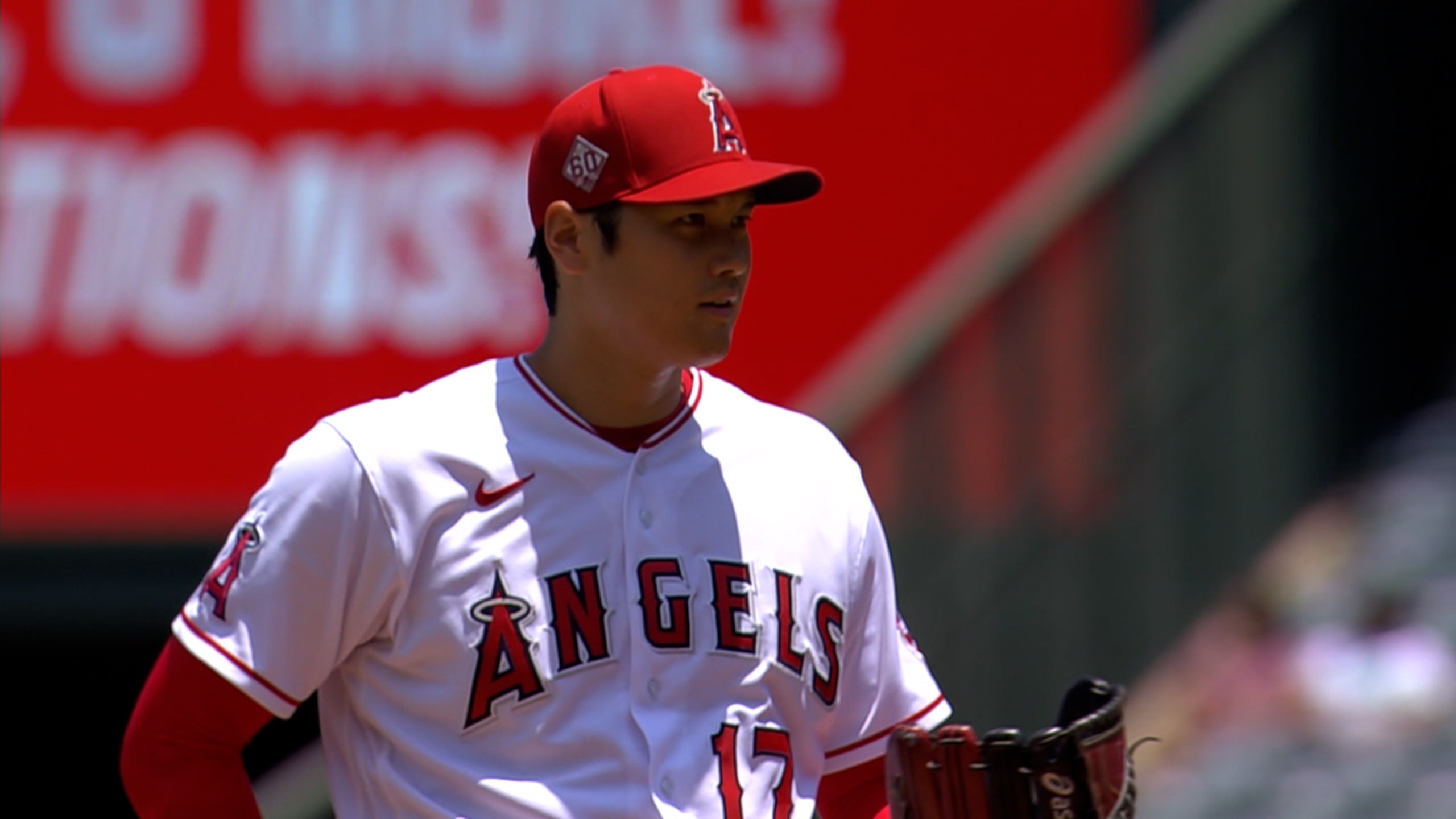 Shohei Ohtani's nine strikeouts