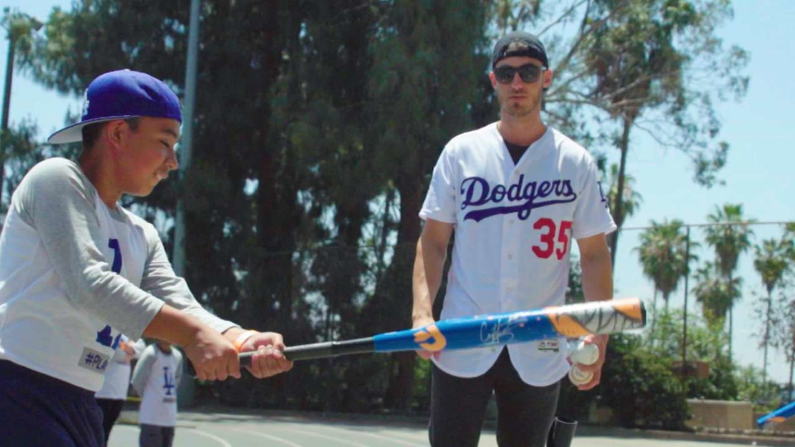 Dodgers, LAPD Play Ball Event
