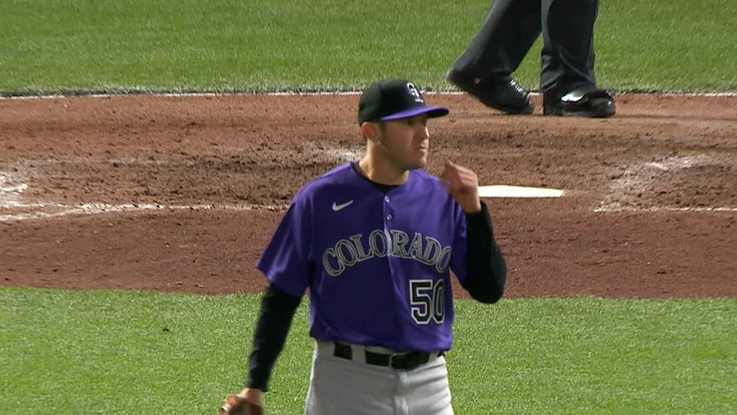 Ty Blach's three strikeouts