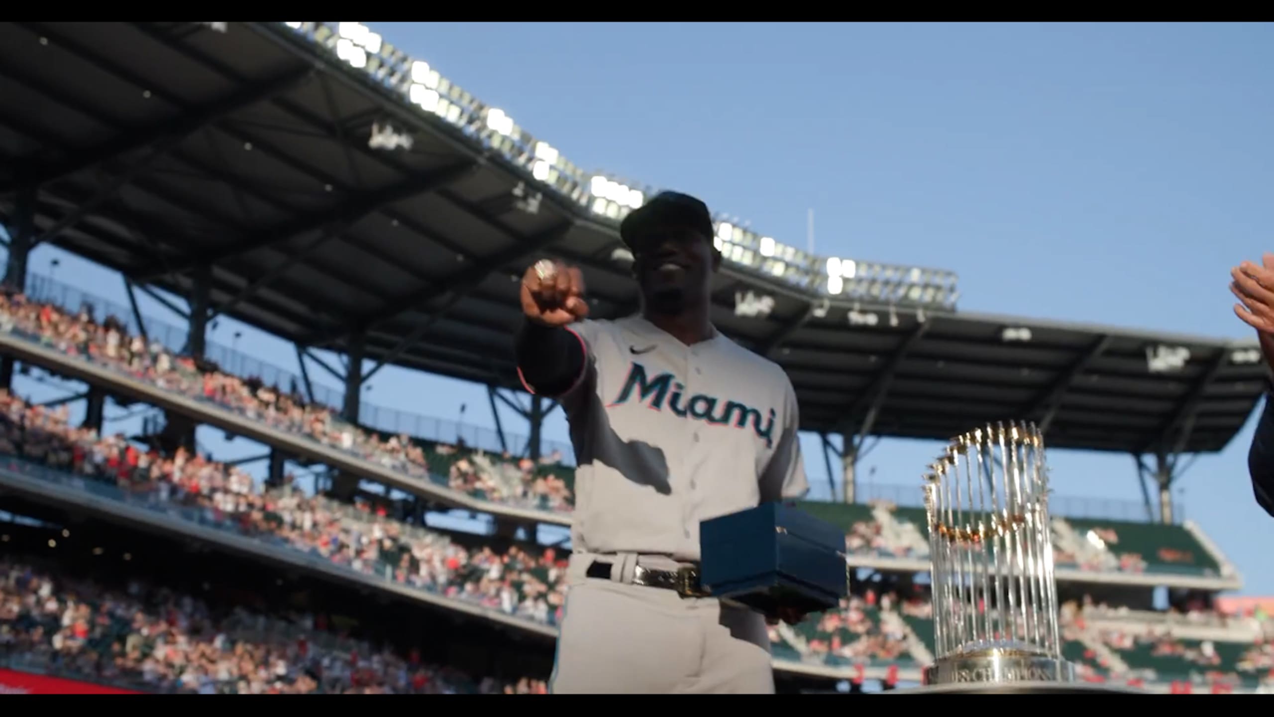 Check out Soler's ring ceremony