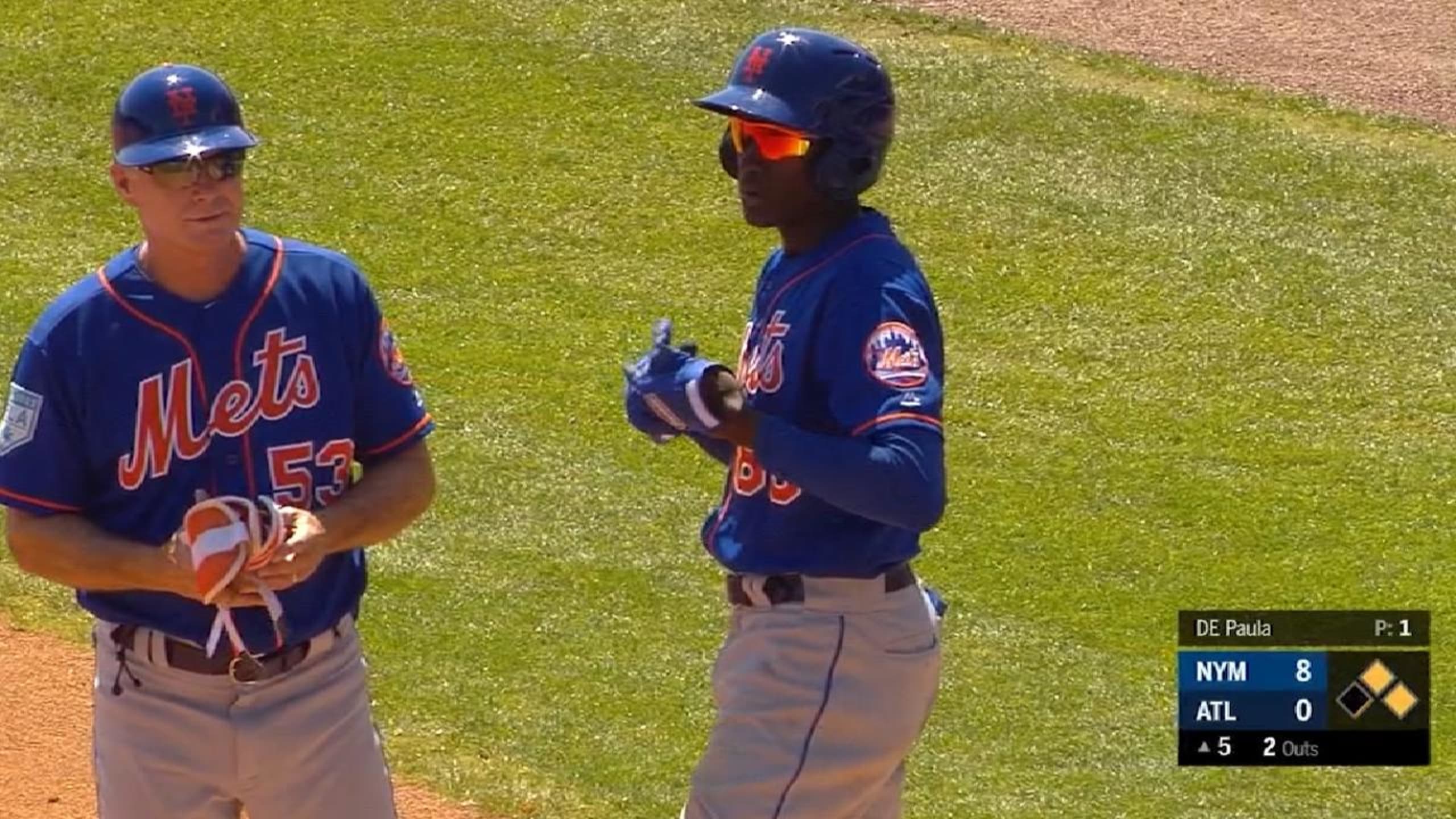 Mets score six in 5th