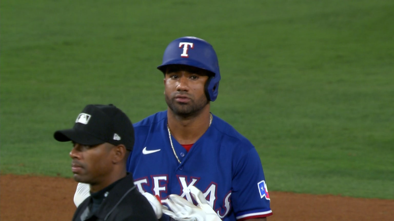 Ezequiel Duran's RBI double 07/29/2022 Texas Rangers