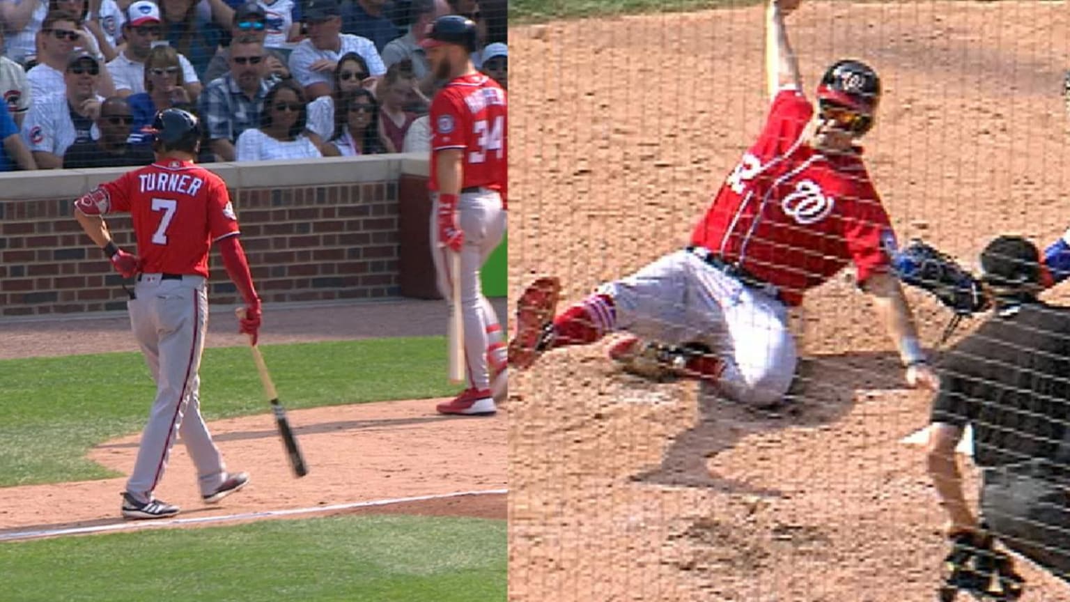 Turner count, gets RBI 08/11/2018 Washington Nationals