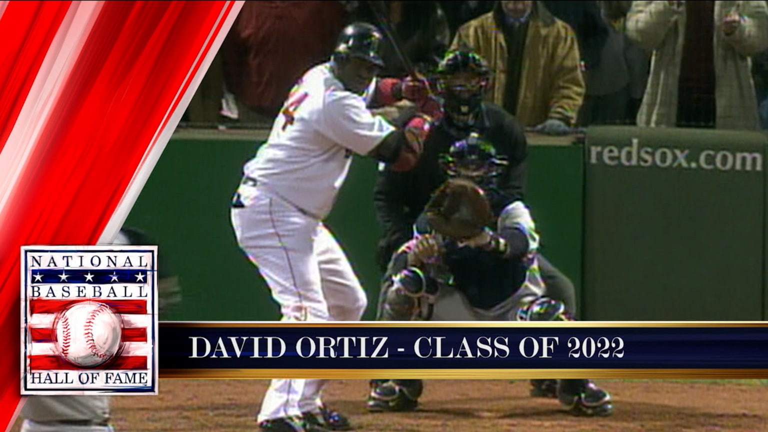David Ortiz elected to HOF 01/25/2022 Boston Red Sox