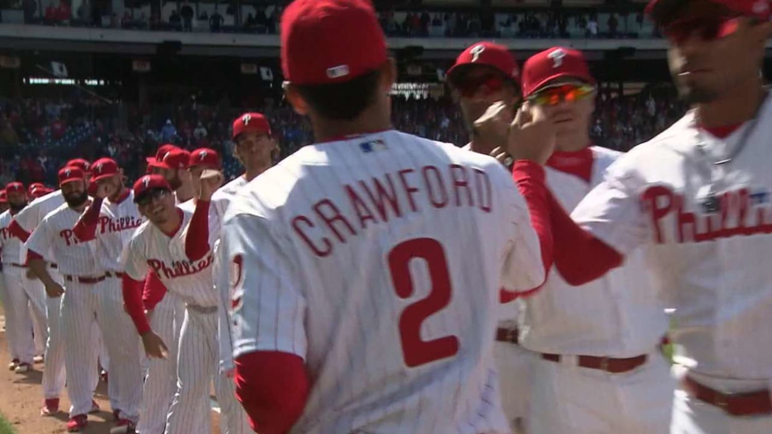 Phillies' lineup announced 04/05/2018 Philadelphia Phillies