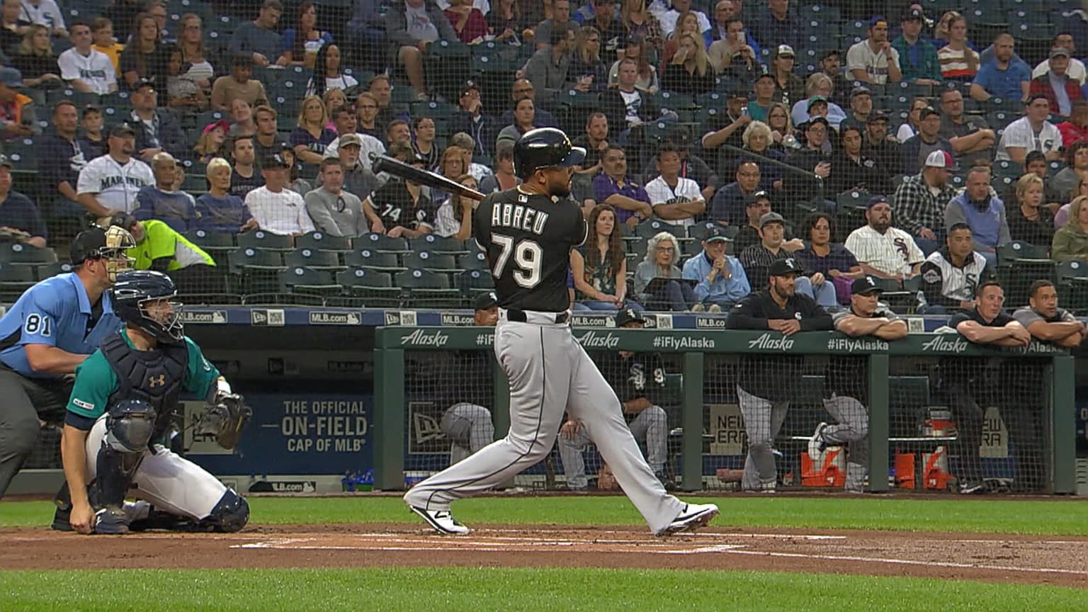 Abreu s 447 foot HR To Left 09 13 2019 Chicago White Sox