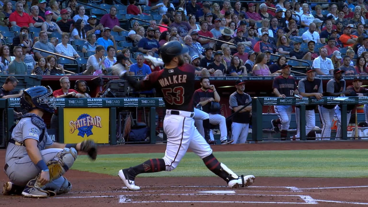 SD@ARI: Walker launches solo homer to left field | 09/28/2019 ...
