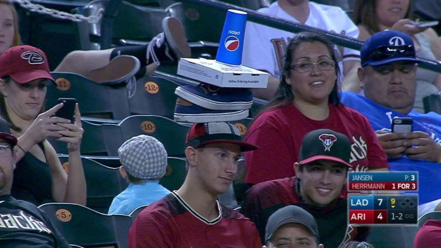 rally cap softball