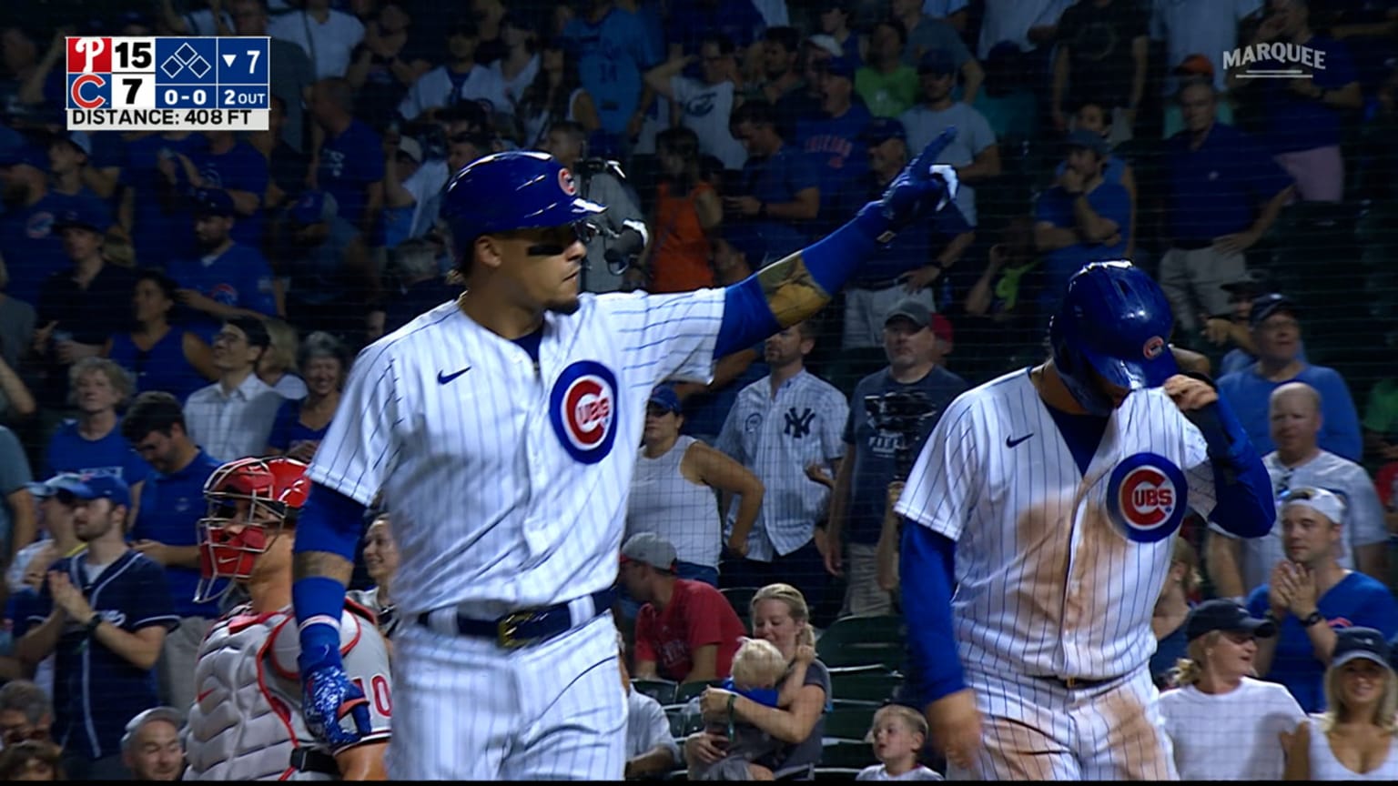Javier Báez goes deep twice | 07/06/2021 | Chicago Cubs