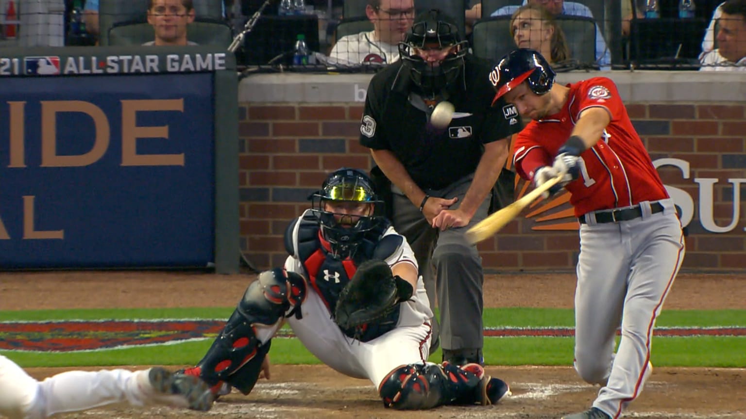 Turner produce con doble 20/07/2019 Los Nationals de Washington