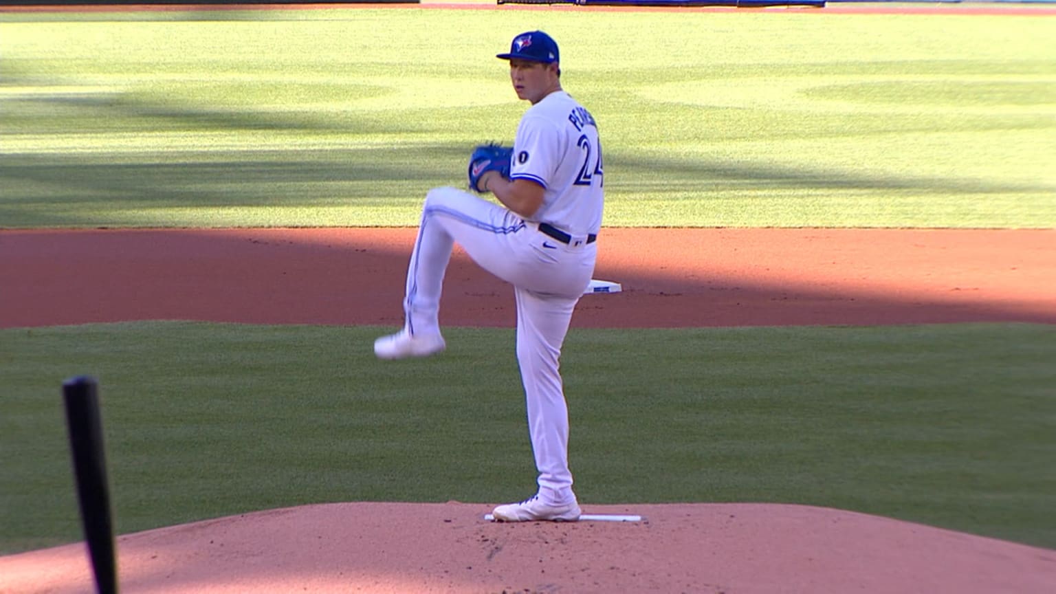 Nate Pearson's 1st MLB strikeout 07/29/2020 Toronto Blue Jays