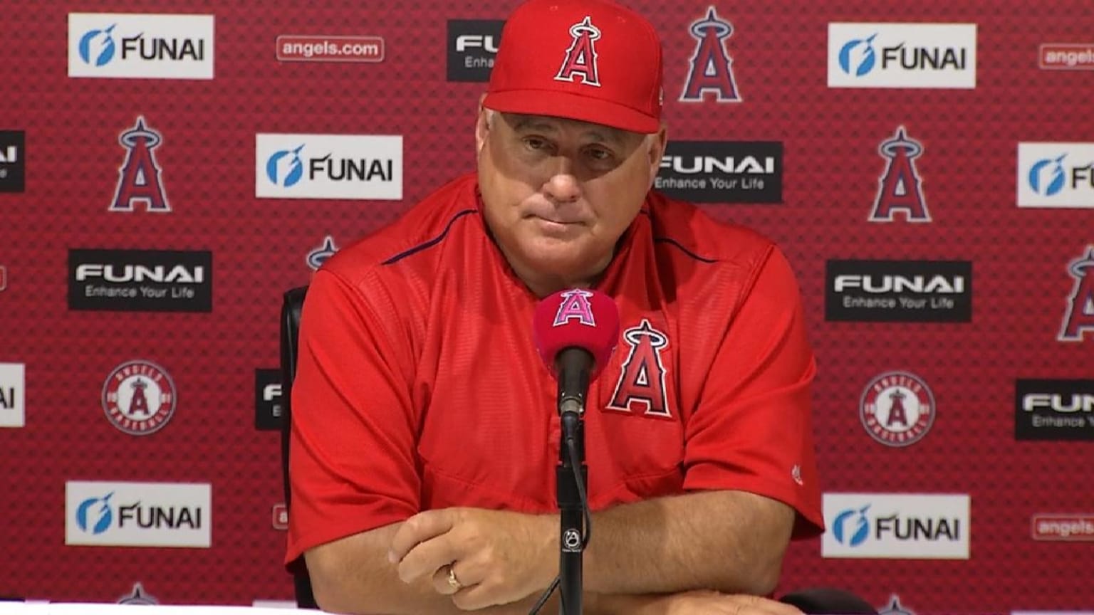 Oct. 3 Mike Scioscia postgame interview