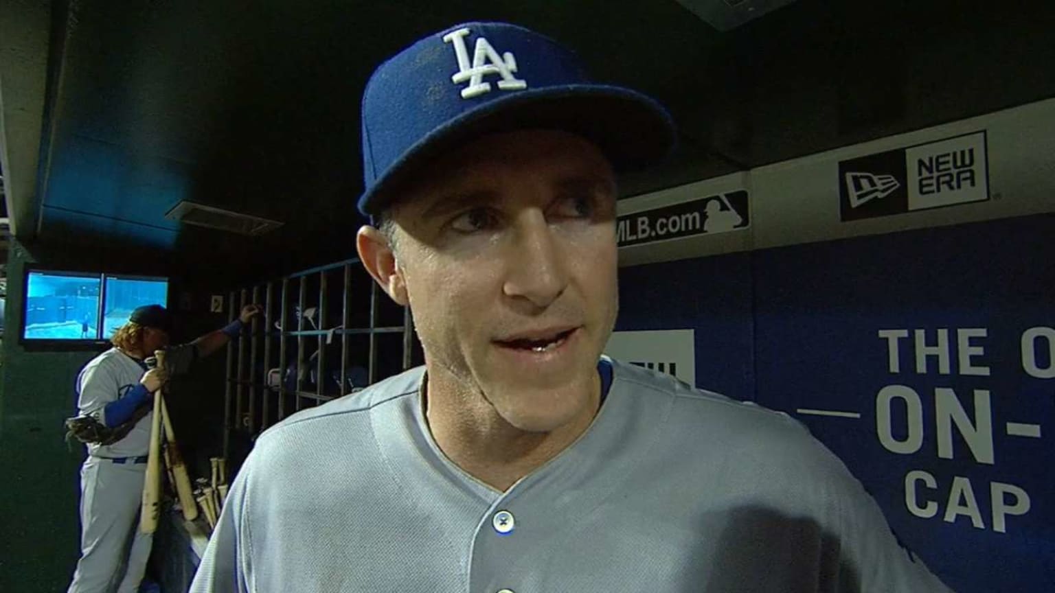 Utley on Syndergaard's pitch 05/28/2016 Los Angeles Dodgers