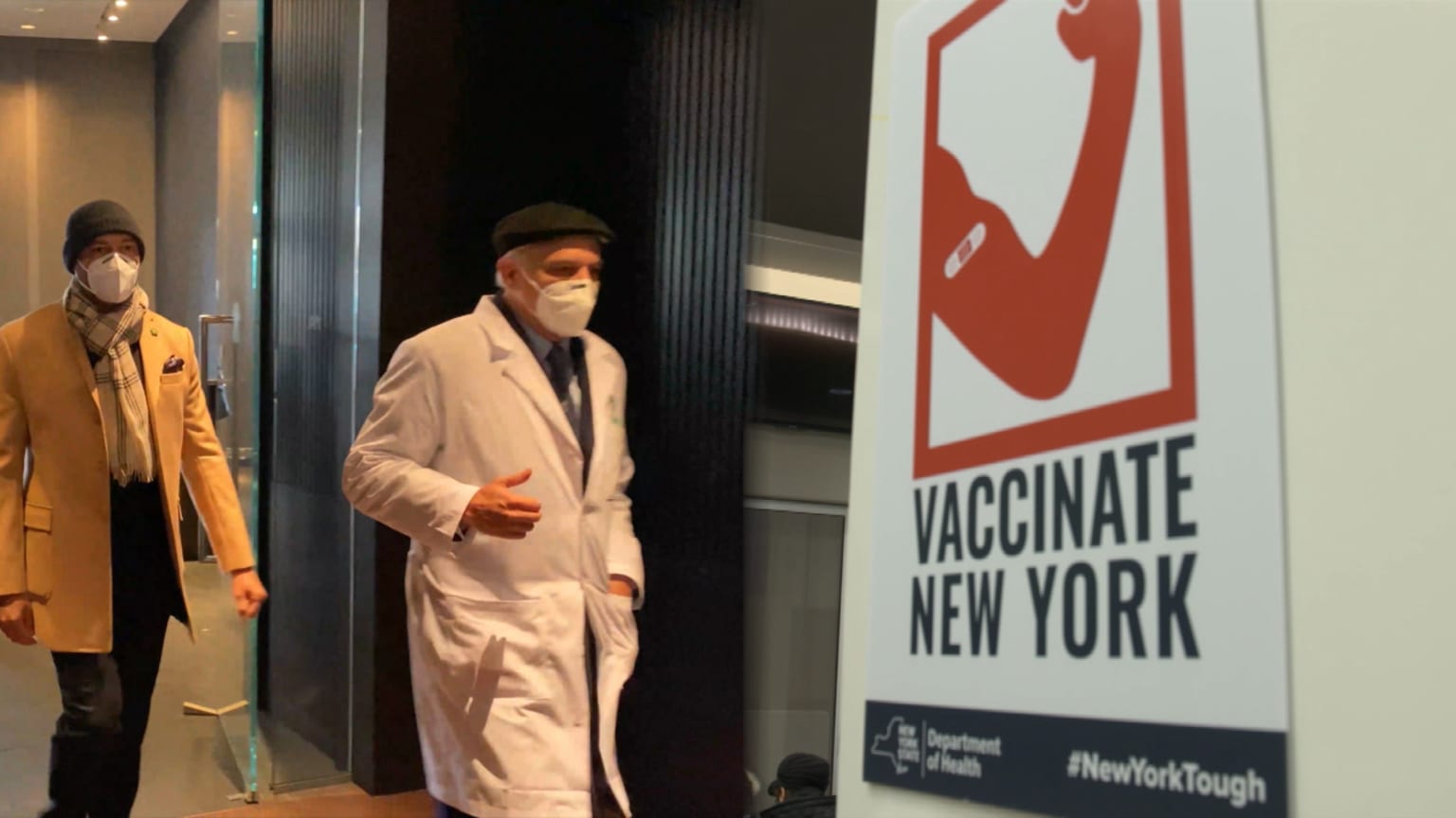 Yankee Stadium vaccination site 02/05/2021 New York Yankees