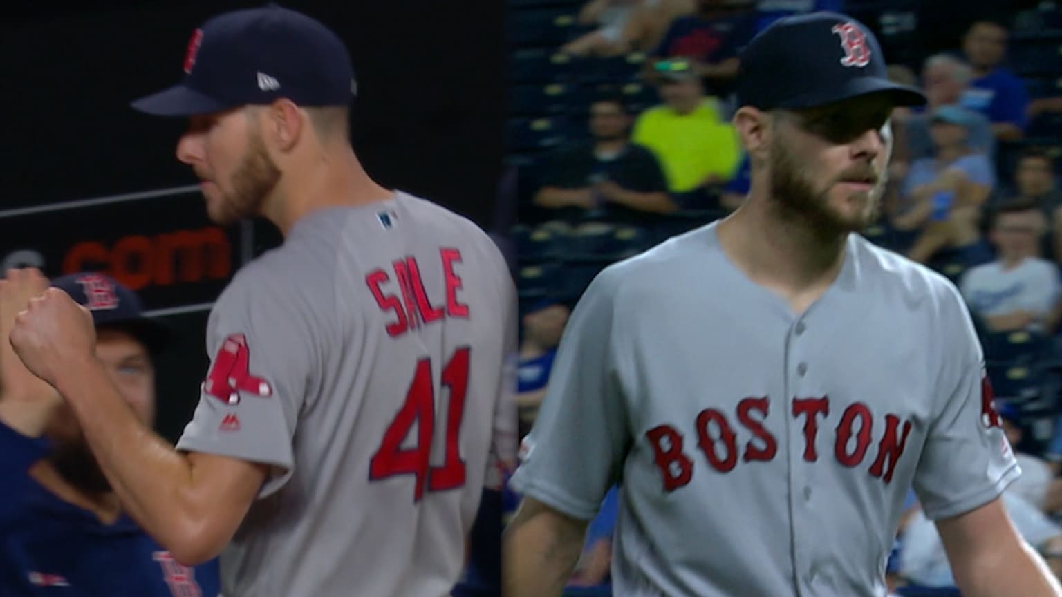 Sale's 2 immaculate innings 06/06/2019 Boston Red Sox