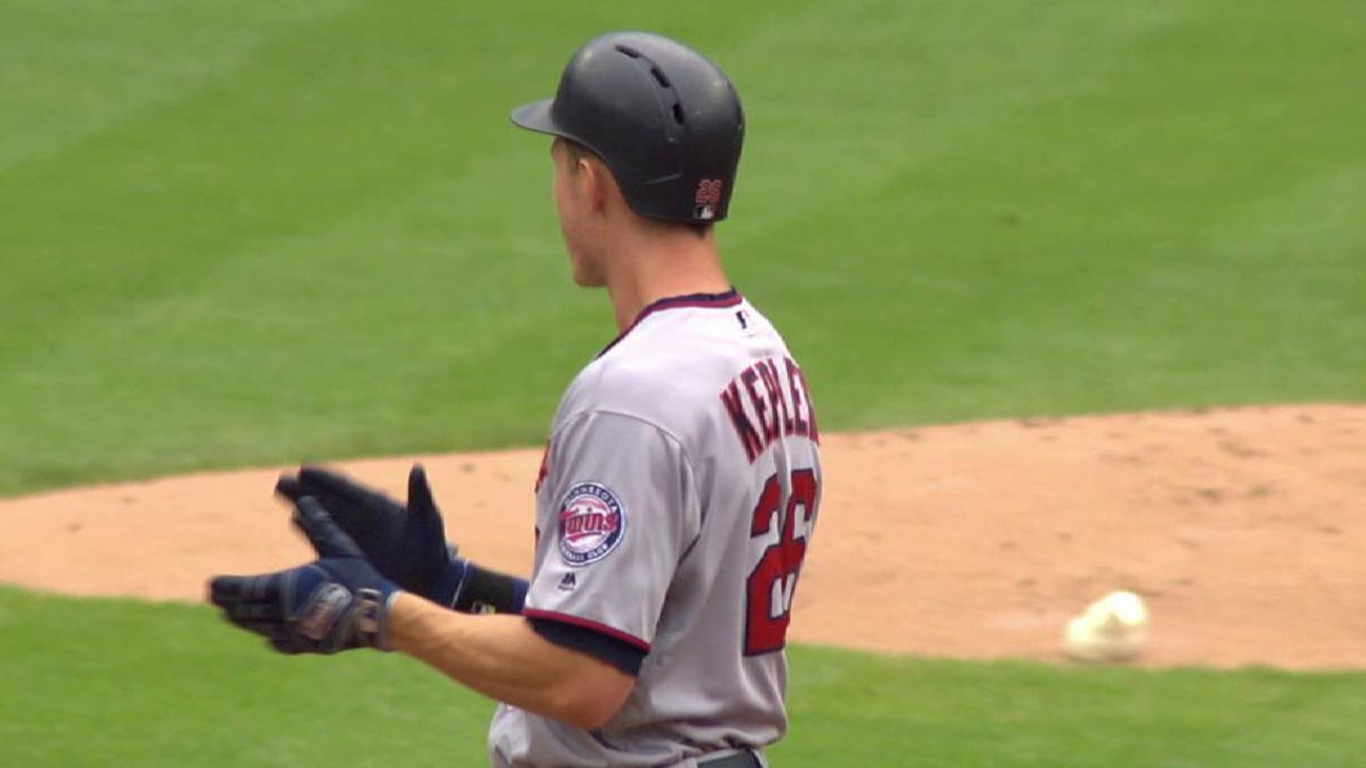 CRANKED. Max Kepler gives the Twins the lead with this 2-run HR