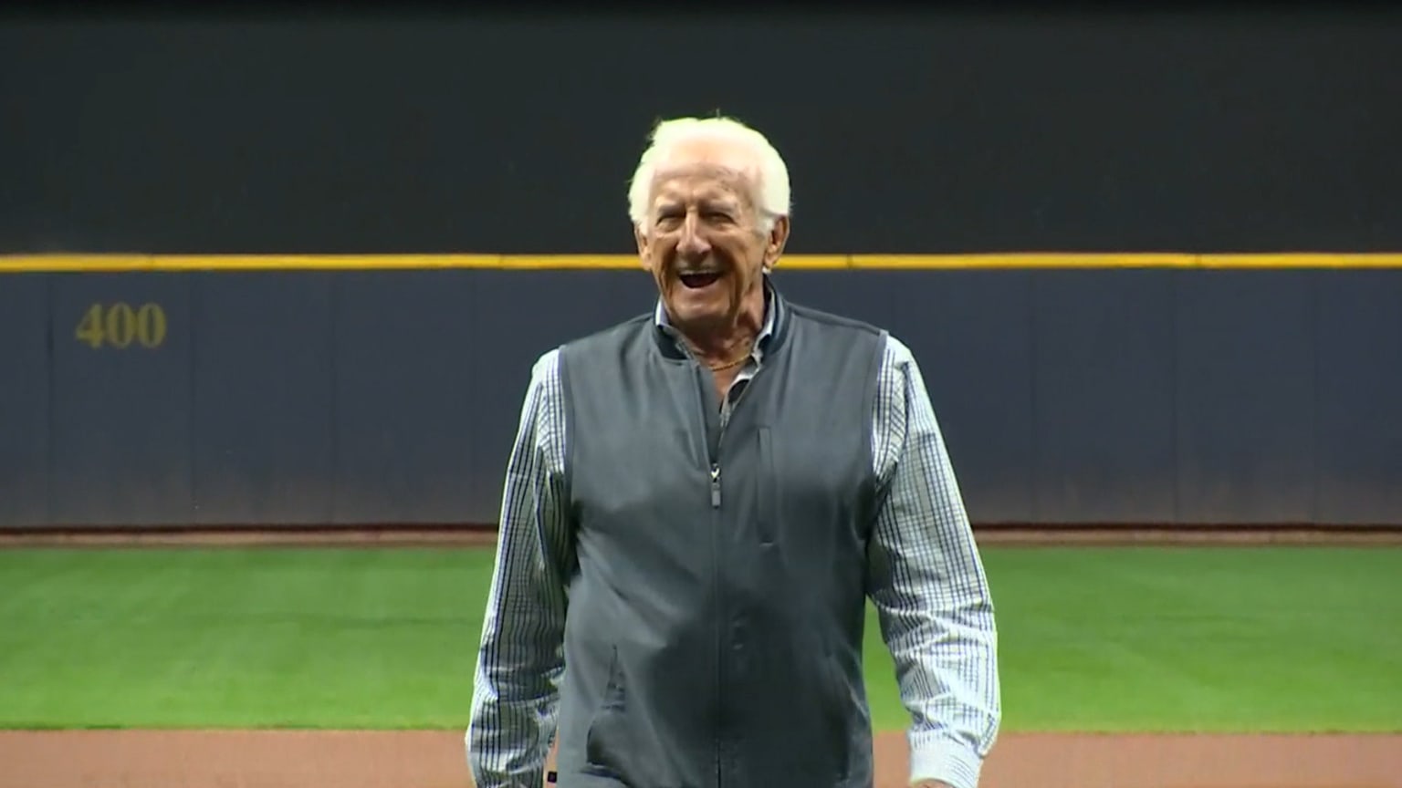 Bob Uecker Day celebration | 09/25/2021 | Milwaukee Brewers